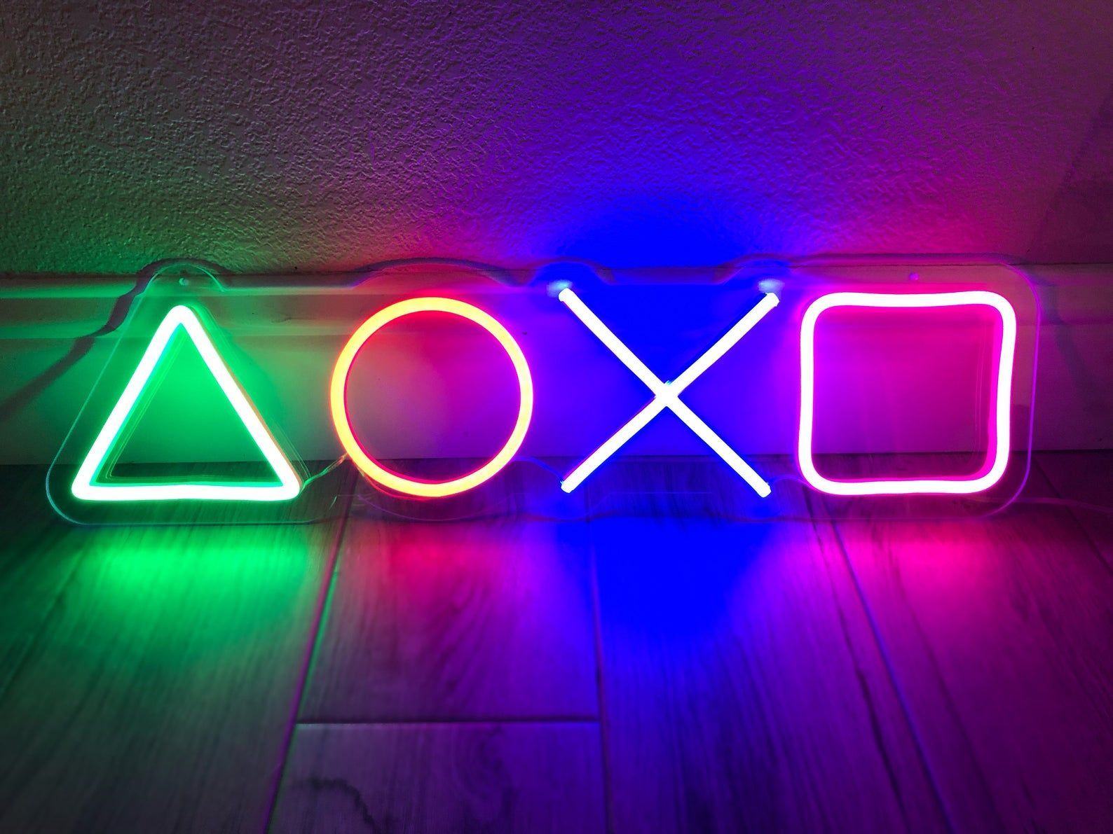 PlayStation LED Neon Sign. Etsy. Led neon signs, Neon signs, Neon room