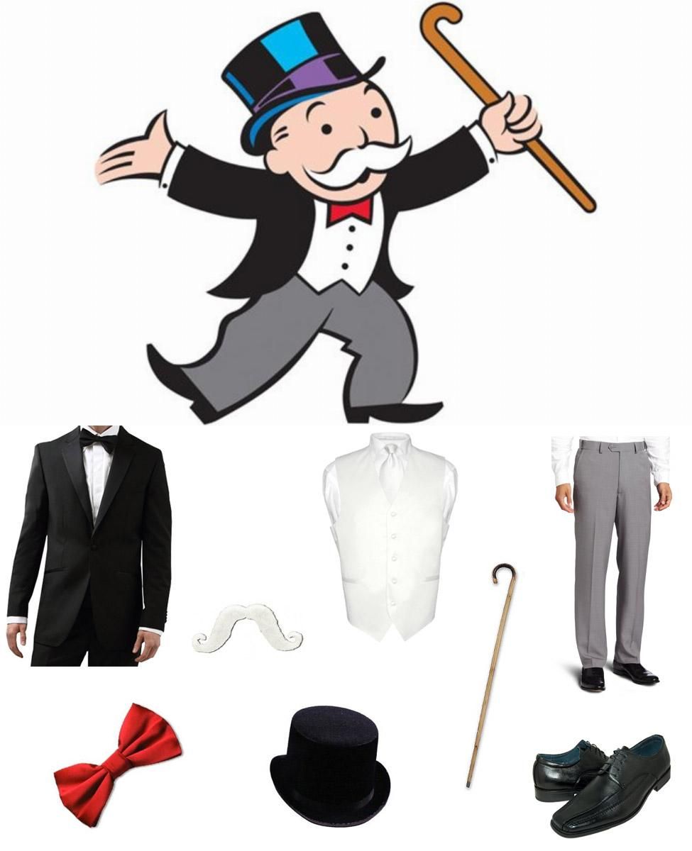 Monopoly Man Costume Diy Image. Peoples Run Fashion