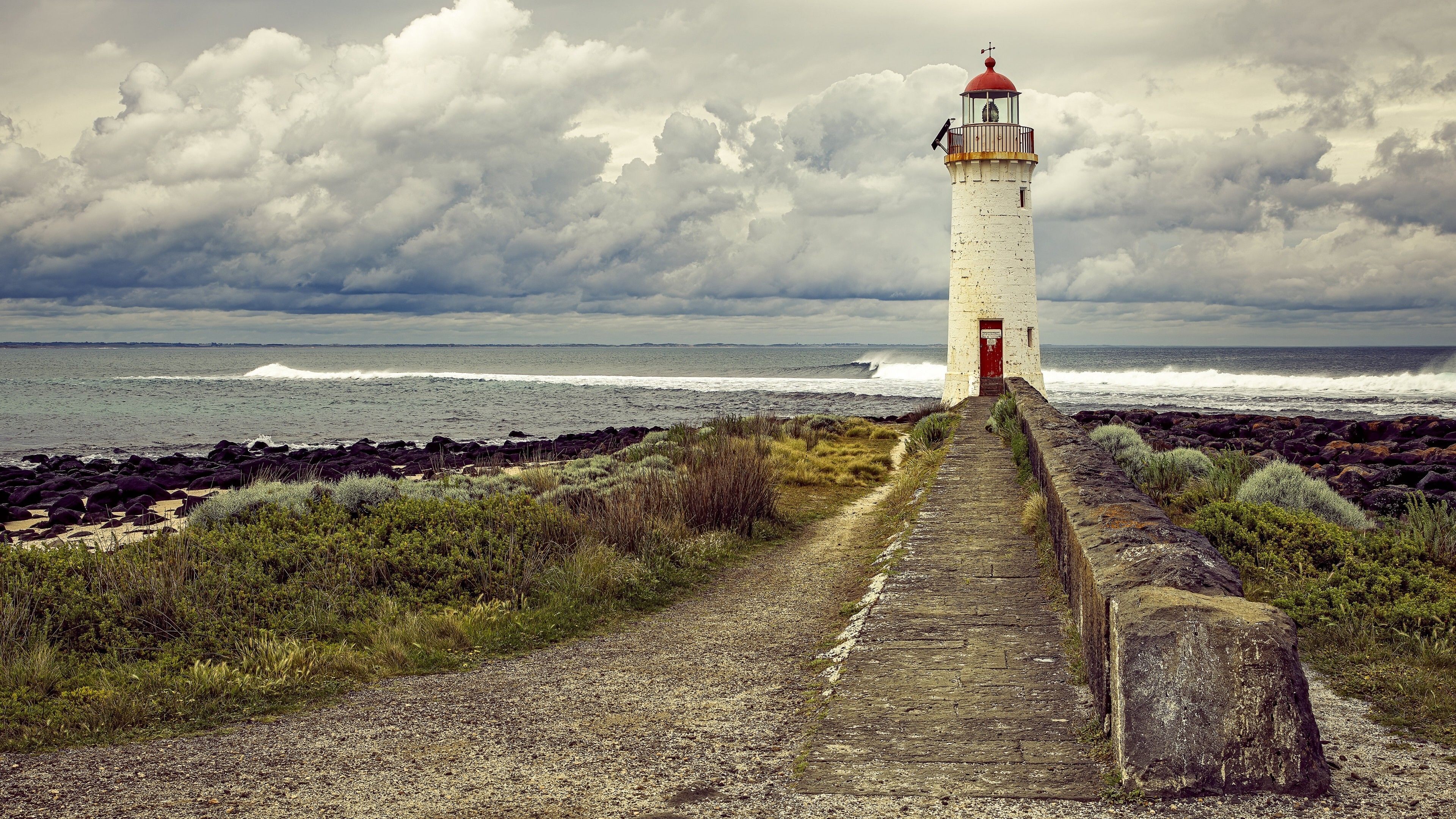 Lighthouse 4K Desktop Wallpaperx2160 resolution wallpaper