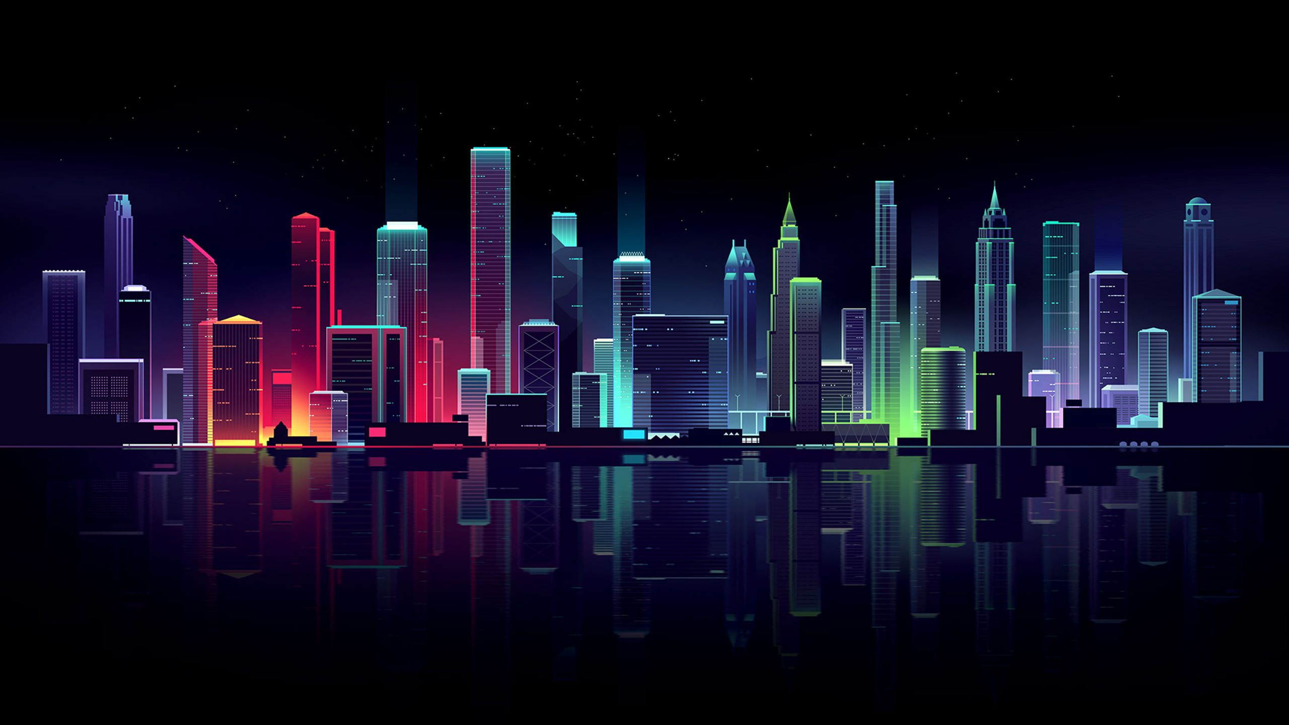 Anime Neon 4k PC Wallpapers - Wallpaper Cave