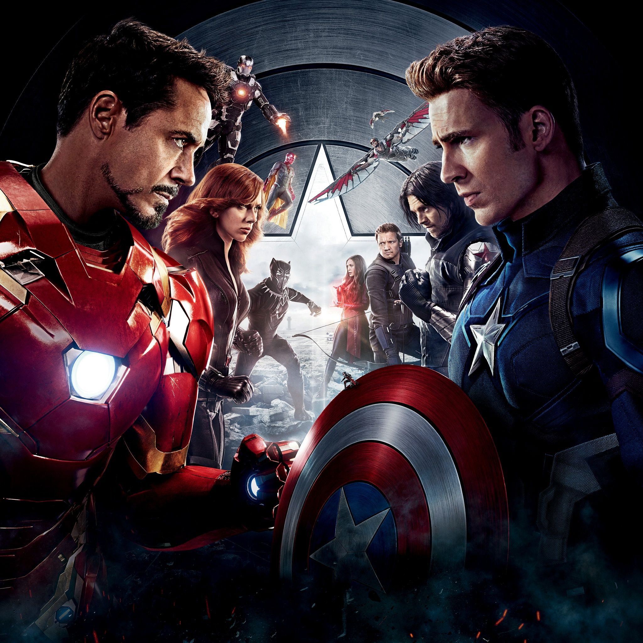 Captain America Civil War 8K Wallpaper in jpg format for free download
