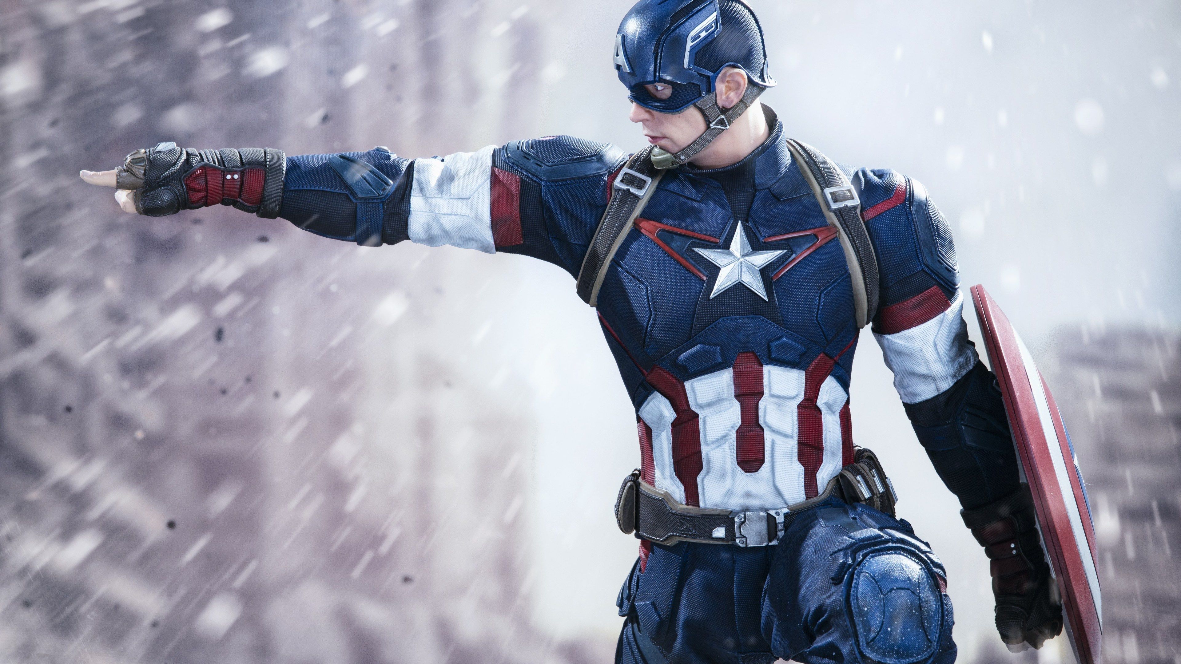 Captain America Civil War 4K Wallpaper