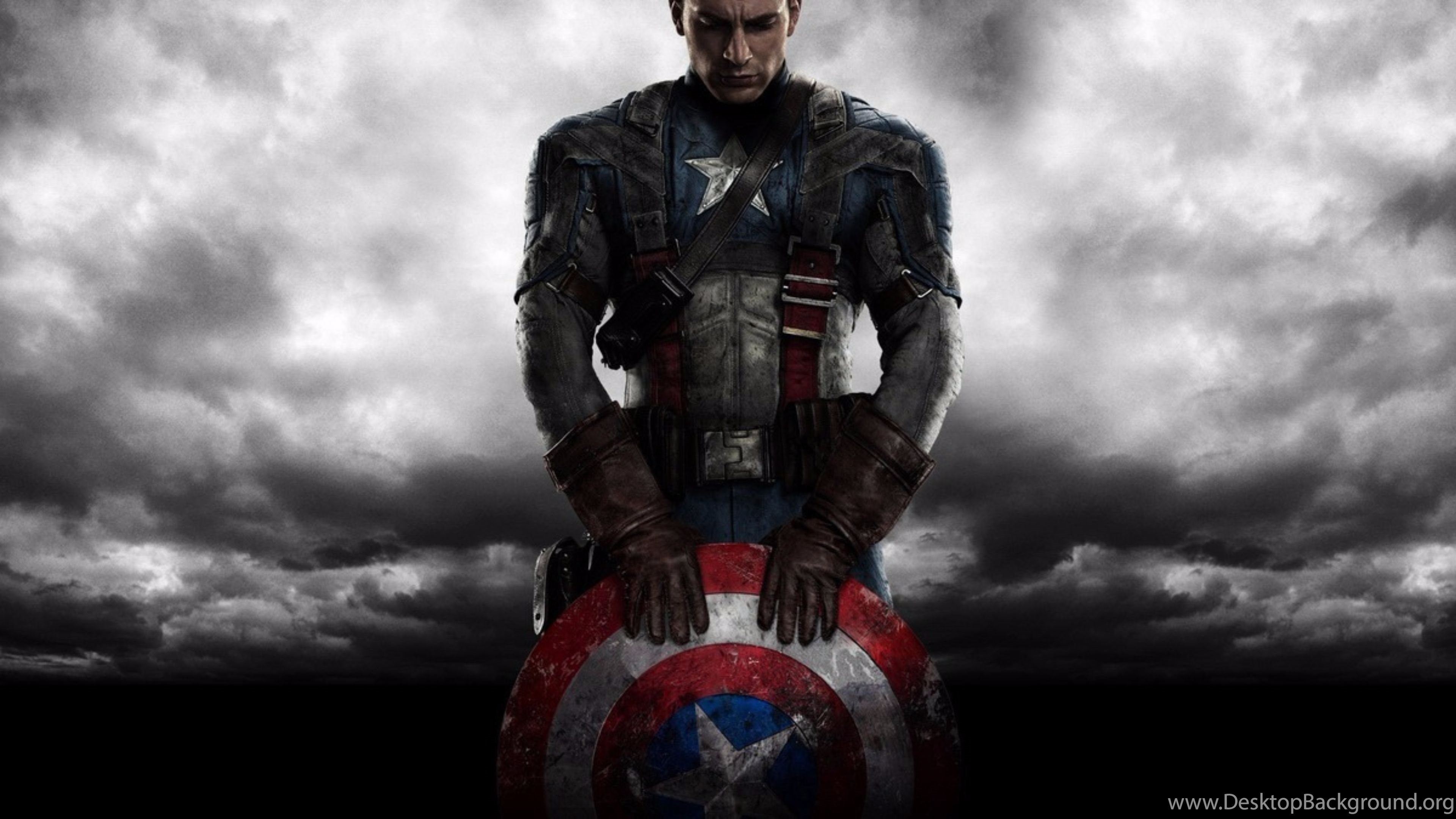 Creative Captain America Civil War 4K Wallpaper Desktop Background