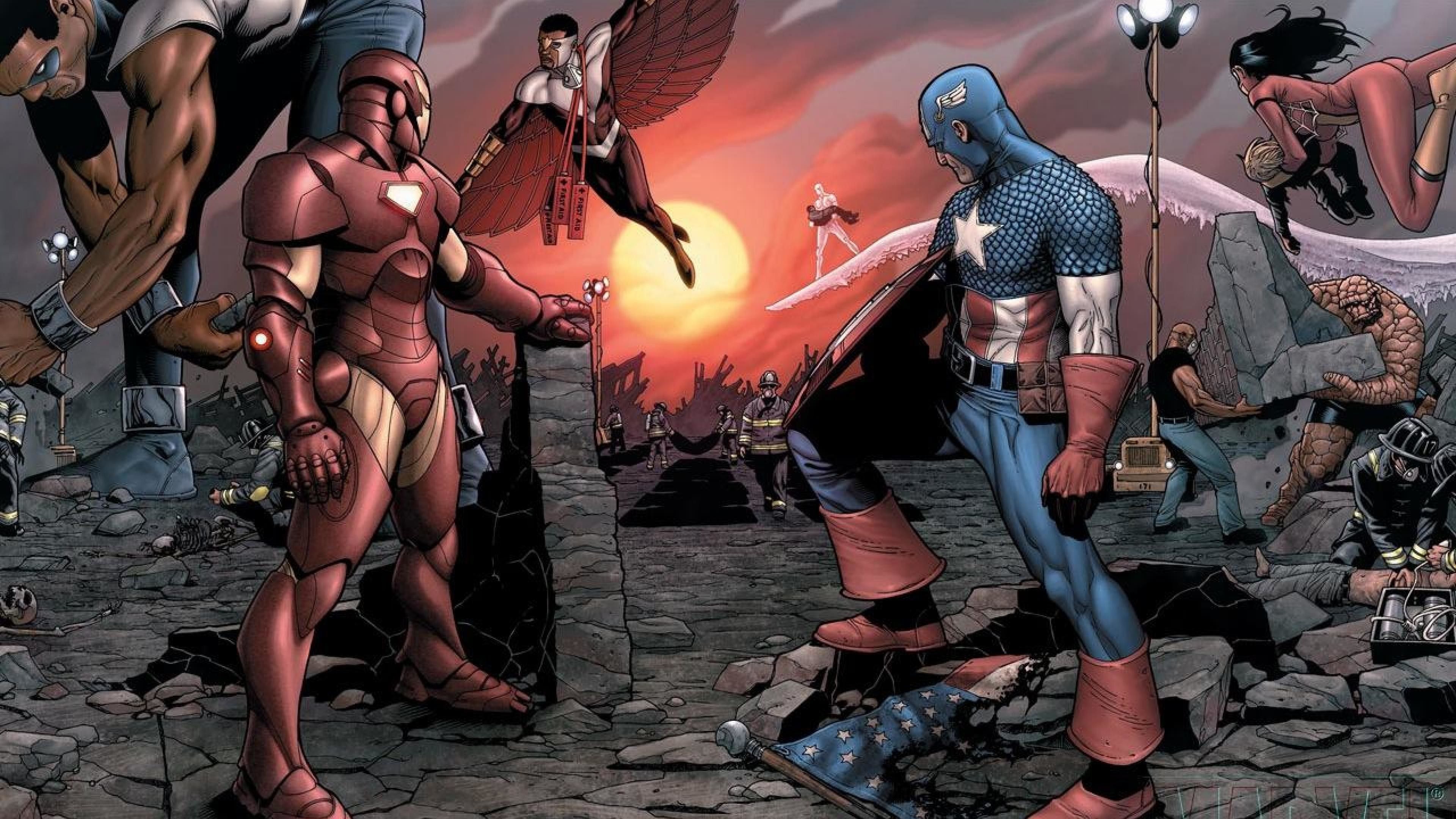 Captain America Civil War Wallpaper HD