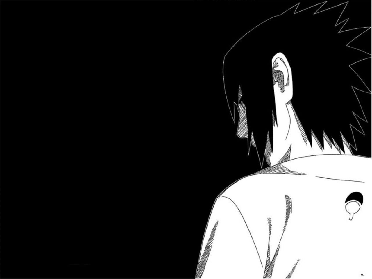 Free Black And White Wallpaper and Black And White Background. Uchiha, Sasuke uchiha shippuden, Black and white background
