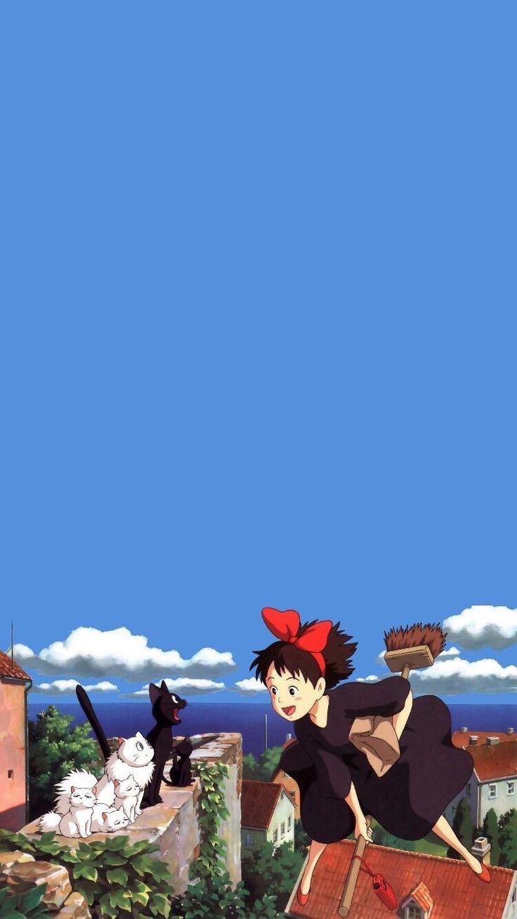 Kiki's Delivery Service iPhone Wallpaper Free Kiki's Delivery Service iPhone Background