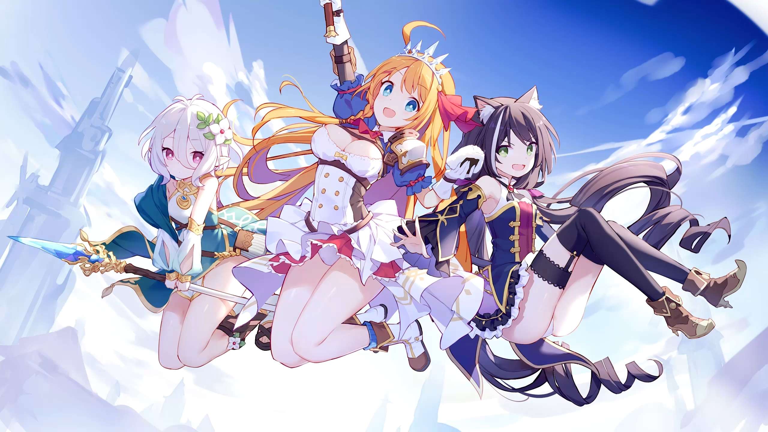 Princess Connect! Re:Dive Princess 2K 60FPS [Wallpaper Engine Anime]