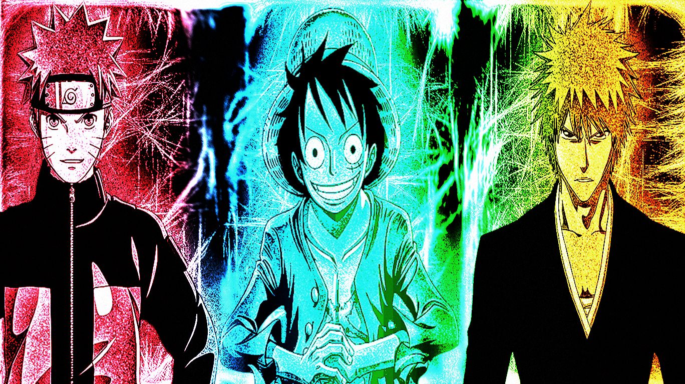 Anime Trio Wallpapers Wallpaper Cave