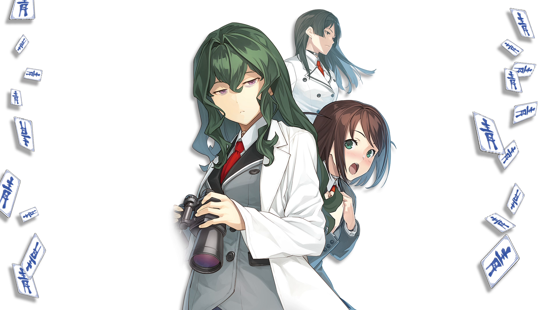 Download 1920x1080 Shimoseka, Hyouka Fuwa, Green Hair Wallpaper for Widescreen