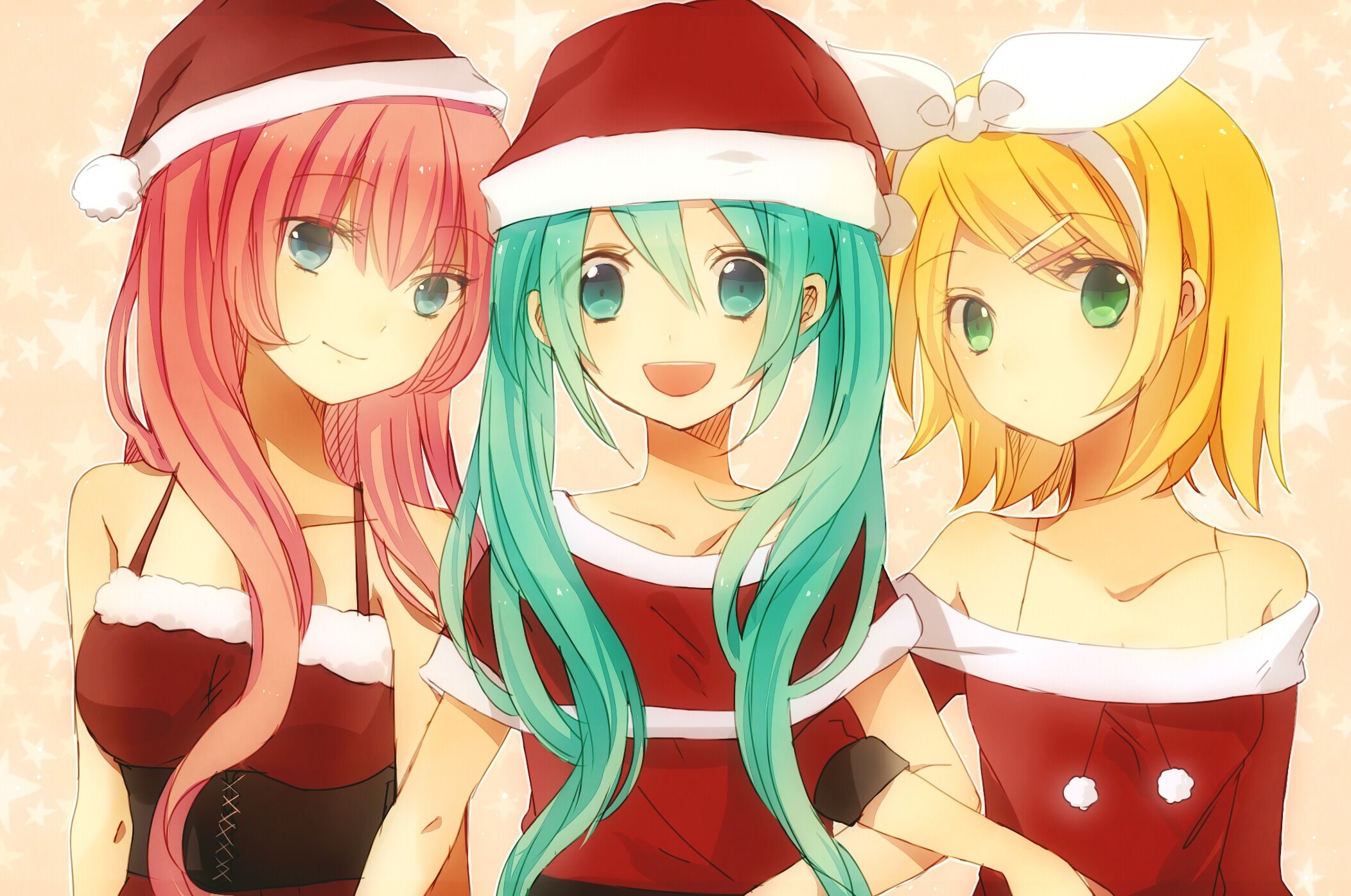Cute Anime Girl Trio