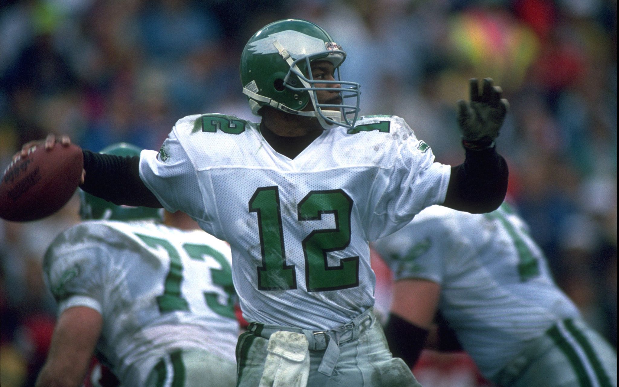 Randall Cunningham editorial photography. Image of eagles - 74624452