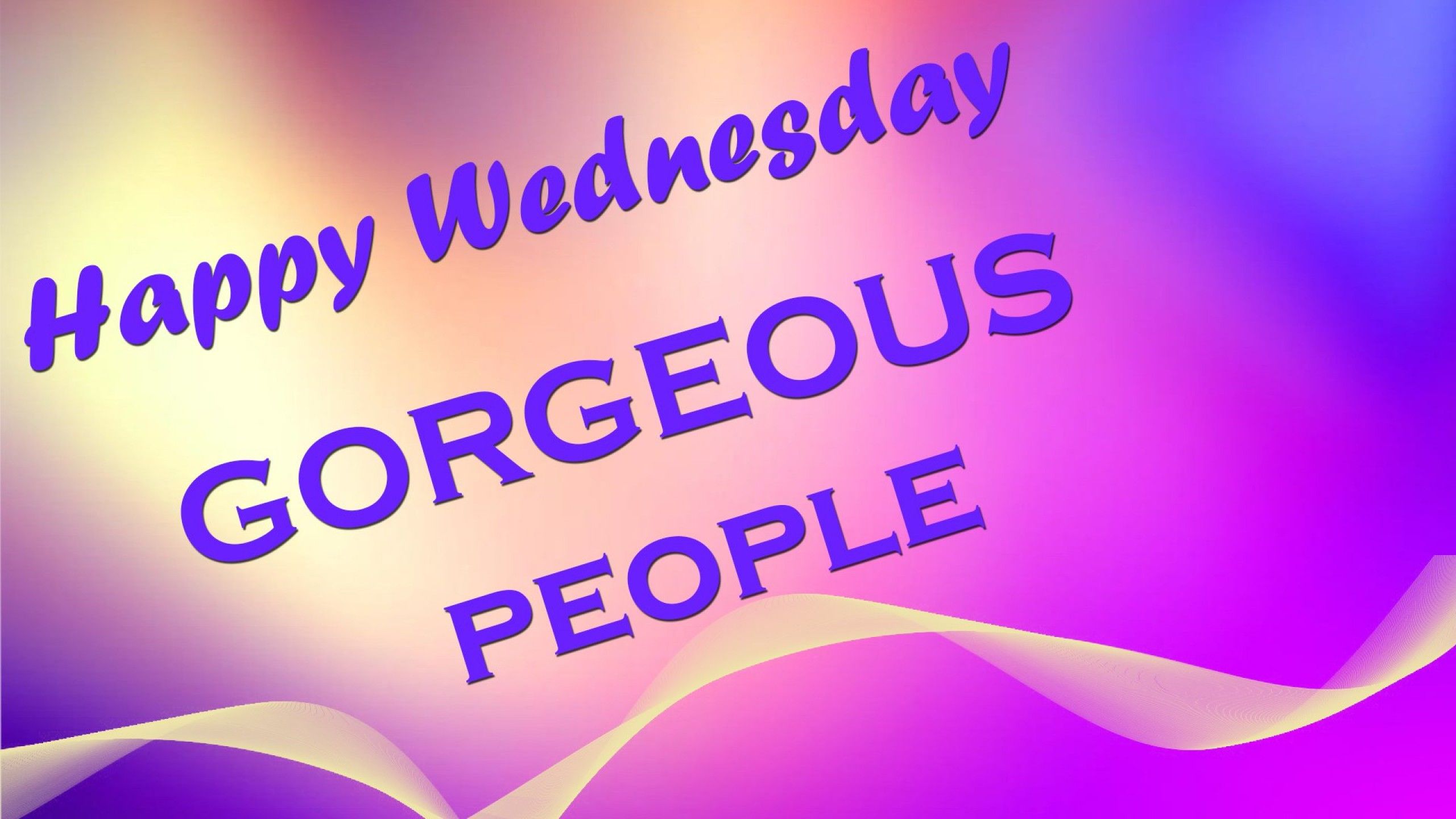 Happy Wednesday! HD Wallpaper available in different dimensions Youtube Cover Photo