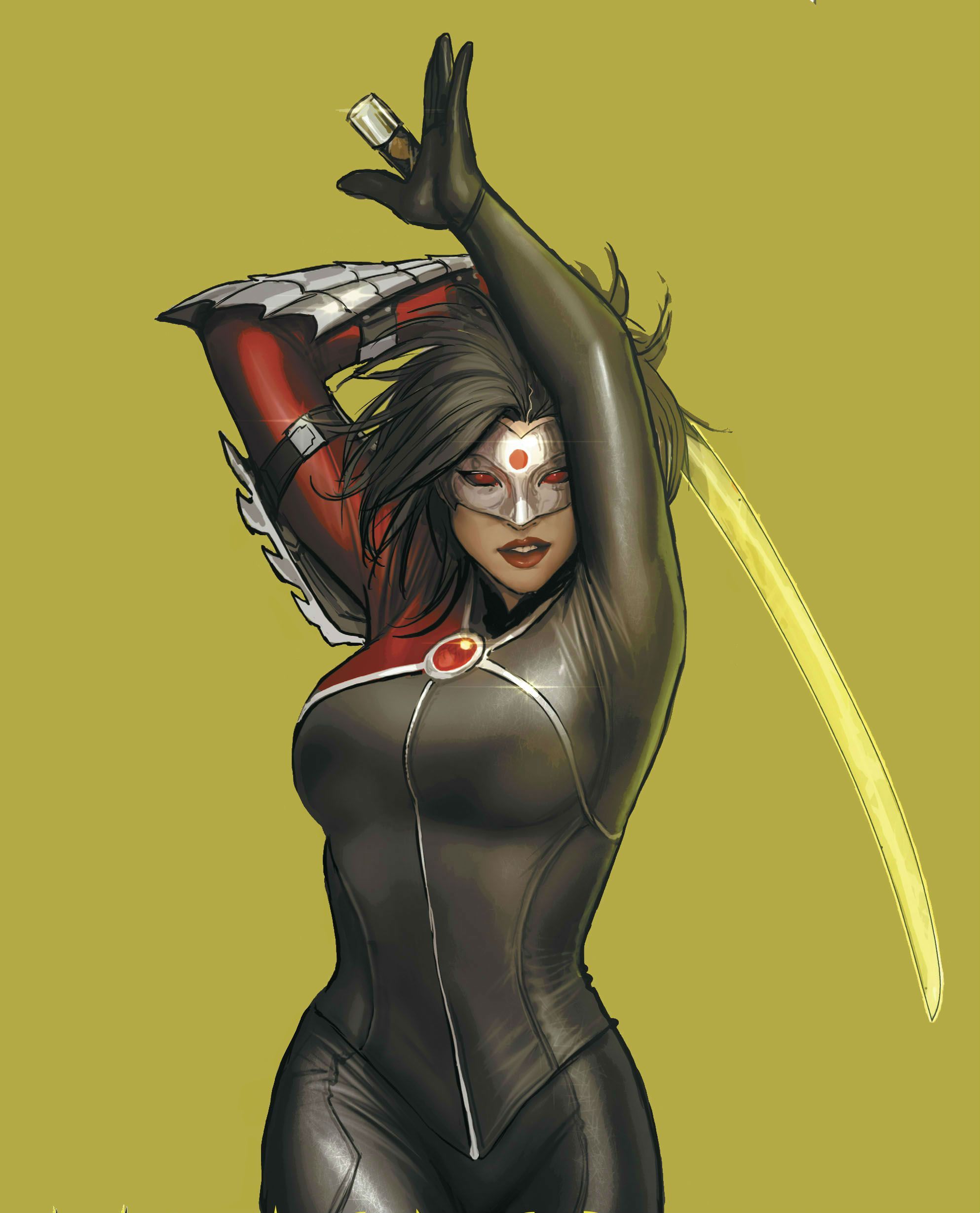 Katana by Stejpan Sejic. Superhero, Dc comics characters, Comics girls