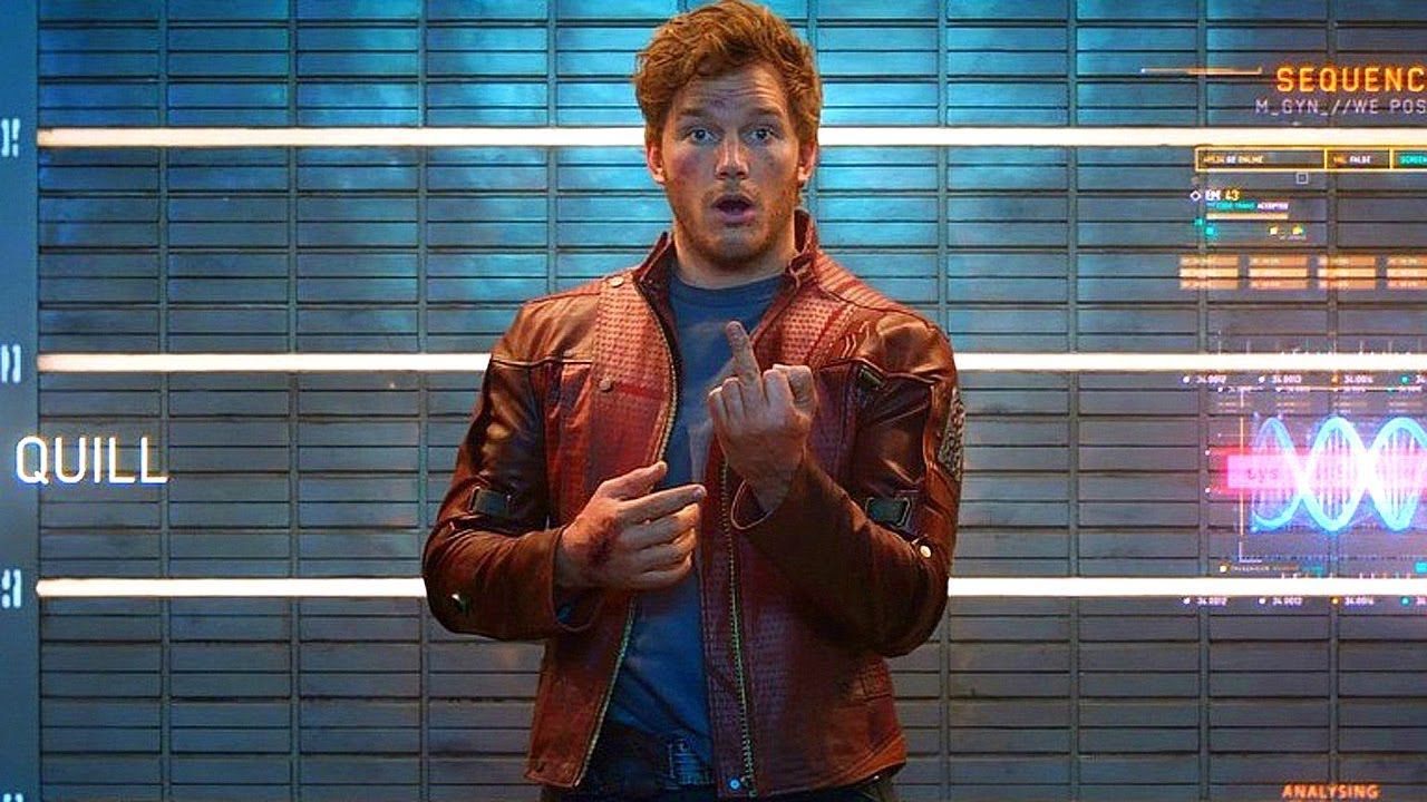 Star Lord Middle Finger Scene Of The Galaxy (2014) Movie Clip HD