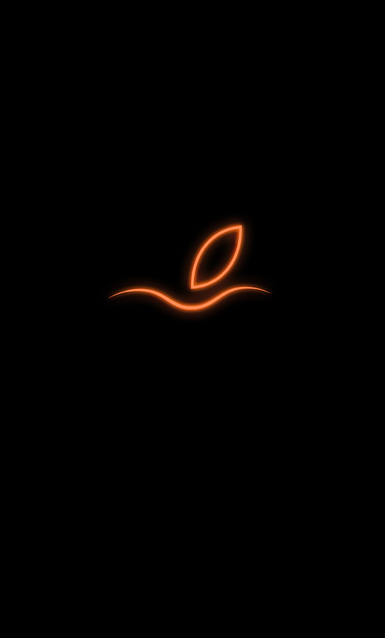 Glowing Apple Logo 4k iPhone HD 4k Wallpaper, Image, Background, Photo and Picture