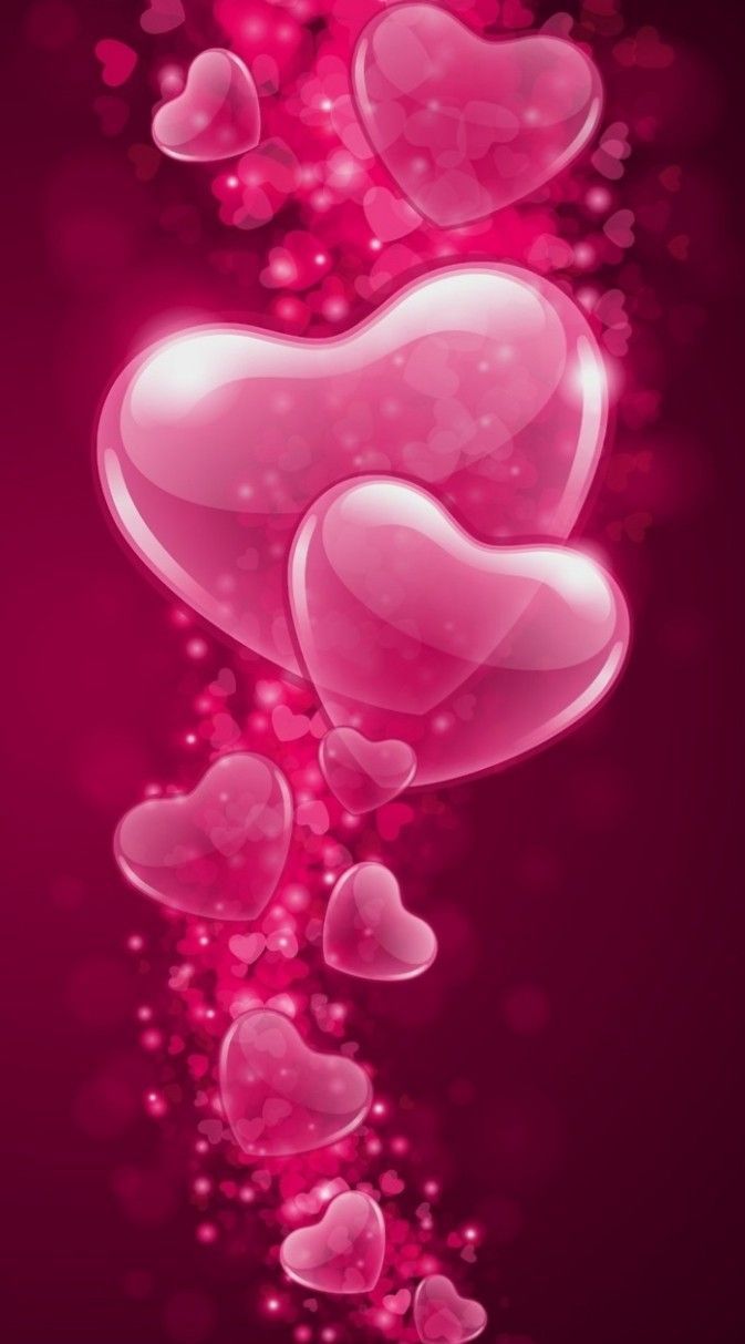 love pink wallpaper. Love pink wallpaper, Heart wallpaper, Valentines wallpaper