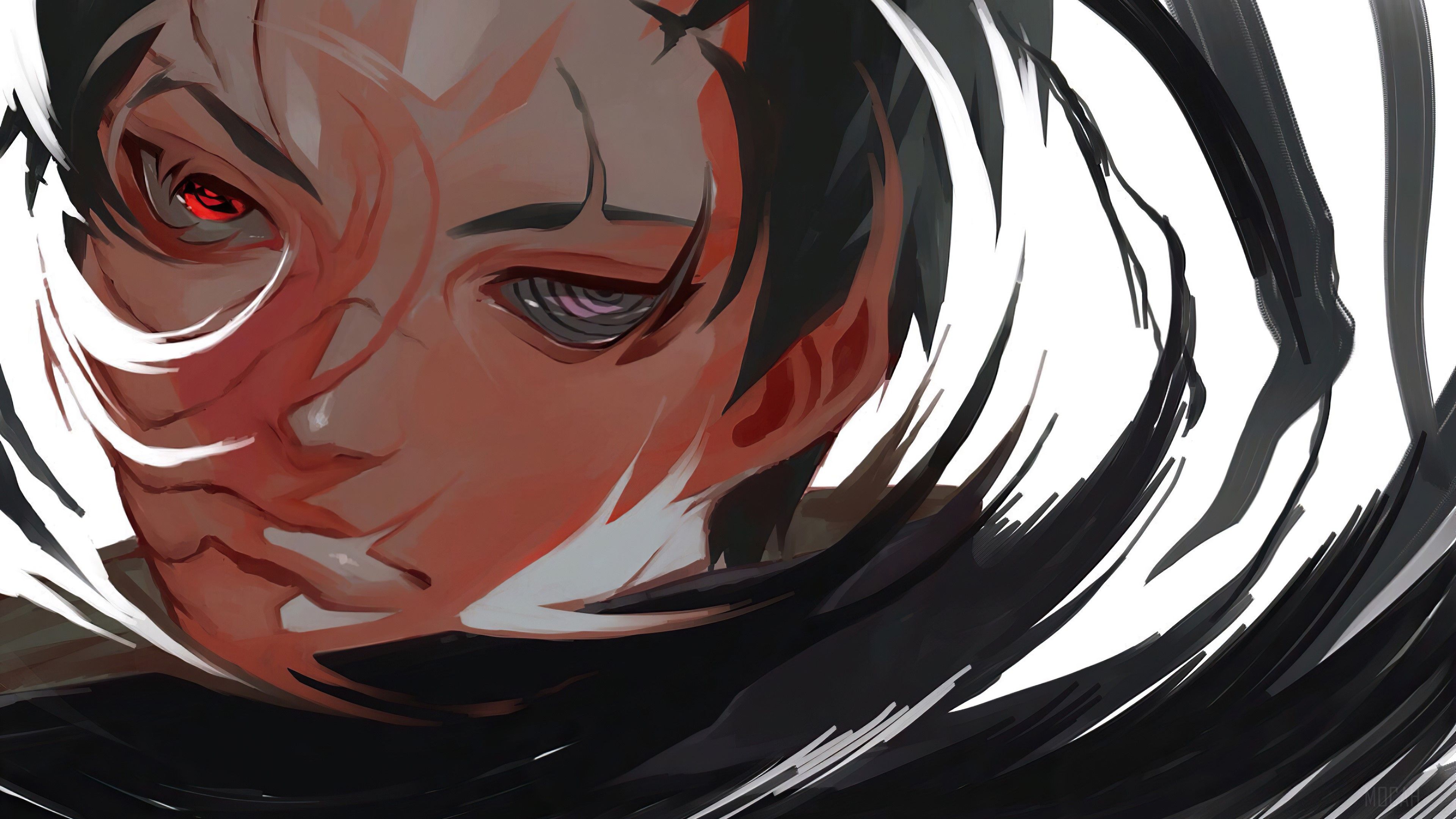 Obito Uchiha, Sharingan, Rinnegan, Eyes 4k wallpaper. Mocah HD Wallpaper