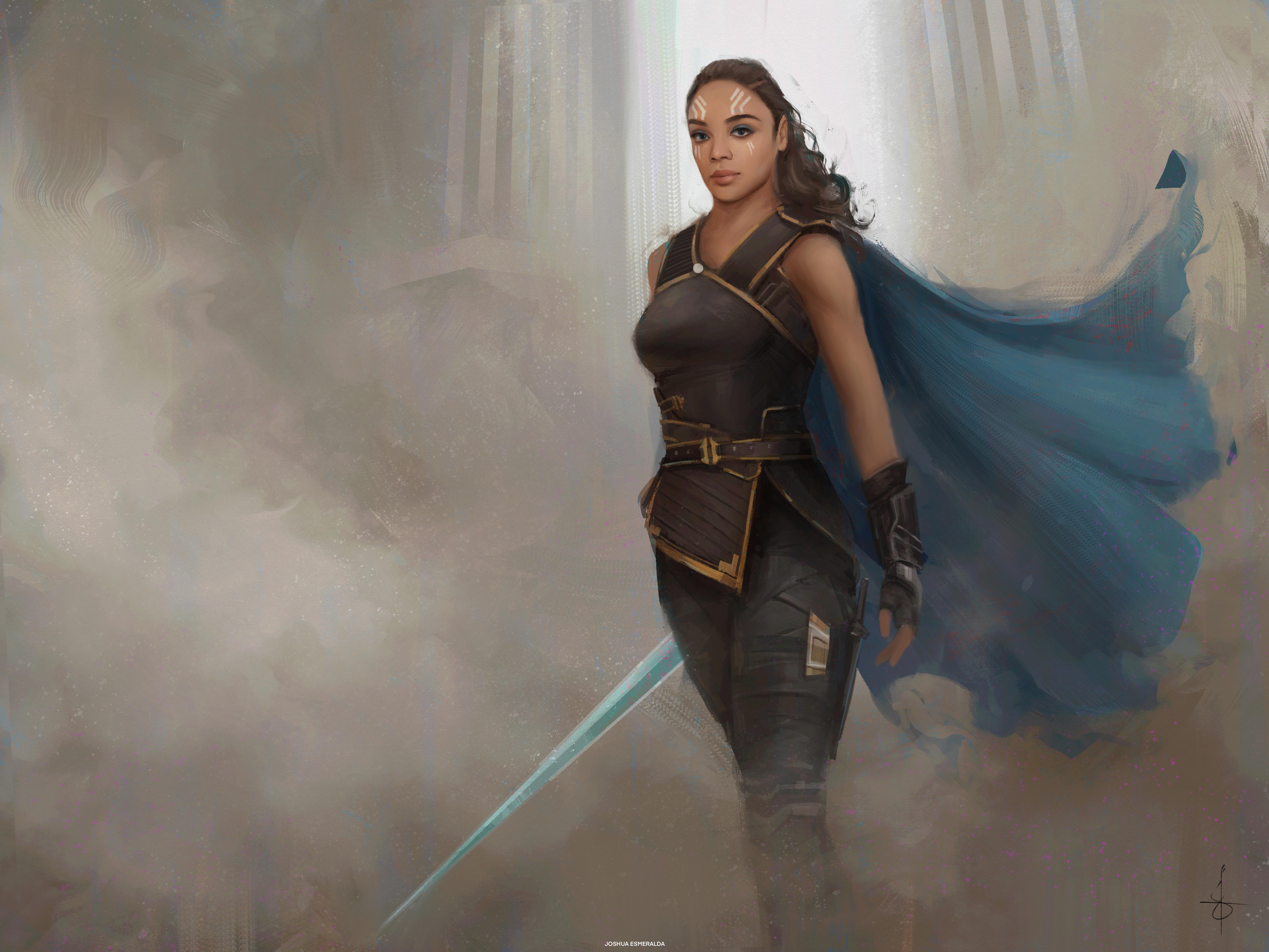 Valkyrie (Fanart By U ItsmeHoswa) [7200 X5400]