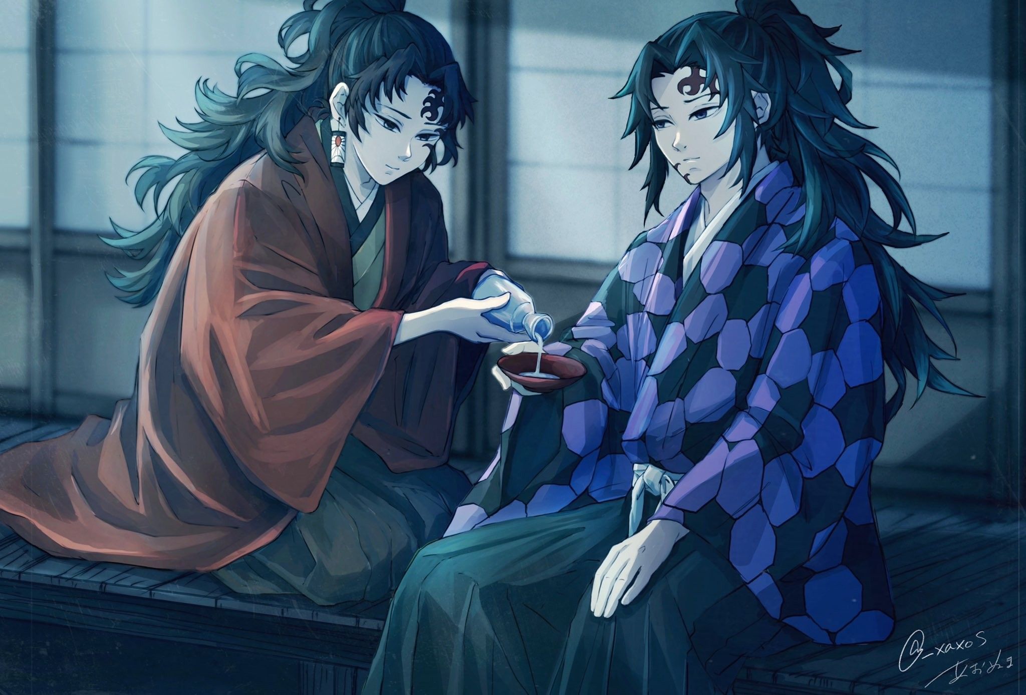 Kokushibo And Yoriichi Wallpapers Wallpaper Cave