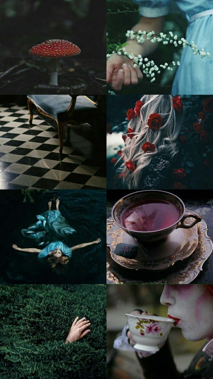 Alice In Wonderland Aesthetic Background