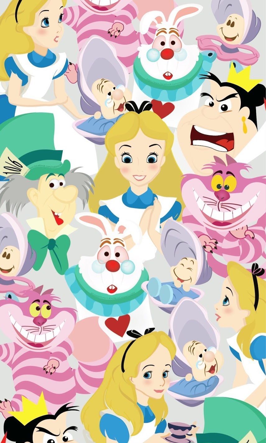 Alice in Wonderland  Cute disney iphone disney Disney characters  Aesthetic Cartoon Disney HD phone wallpaper  Peakpx