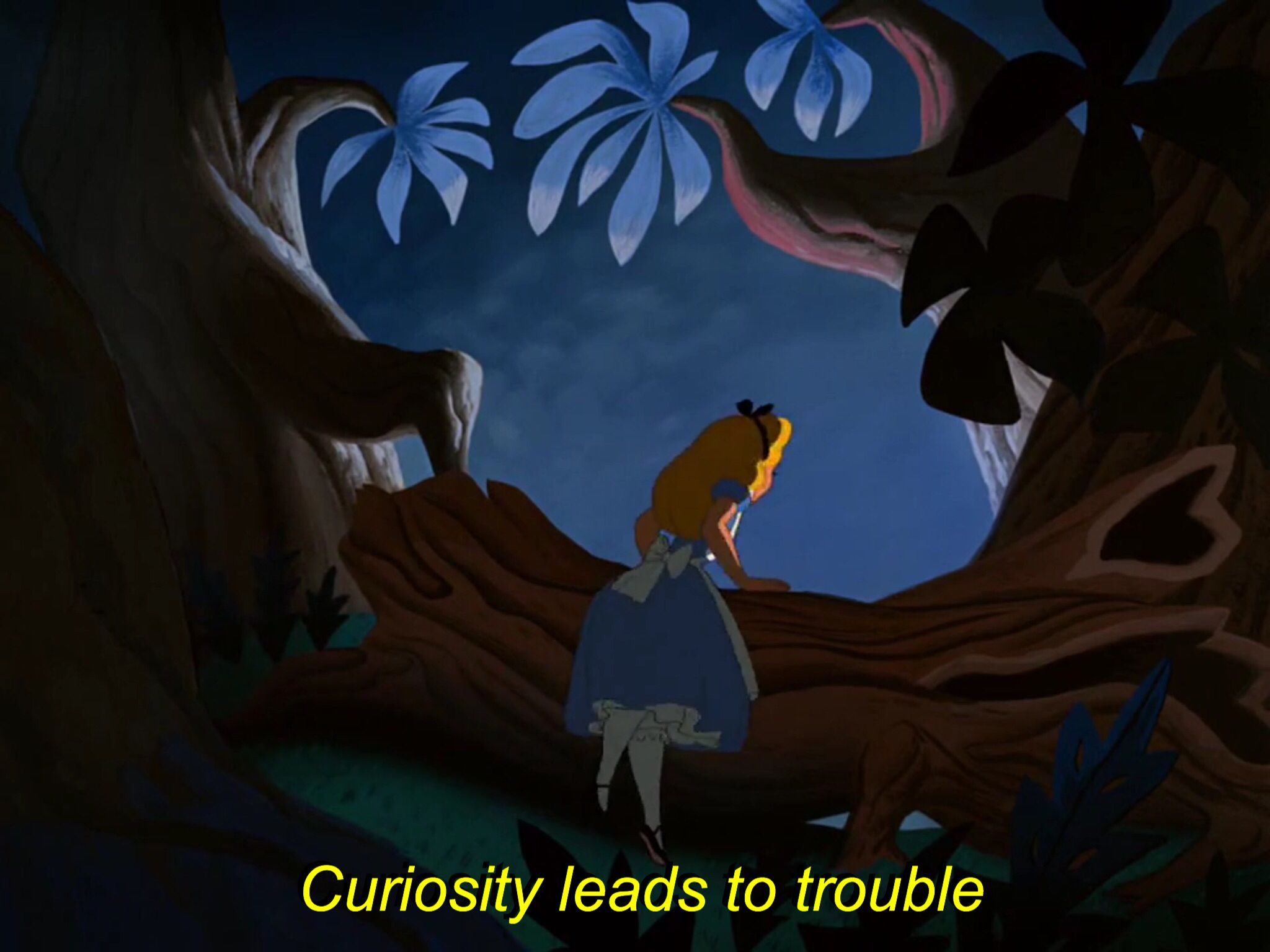 Alice In Wonderland Aesthetic Cartoon