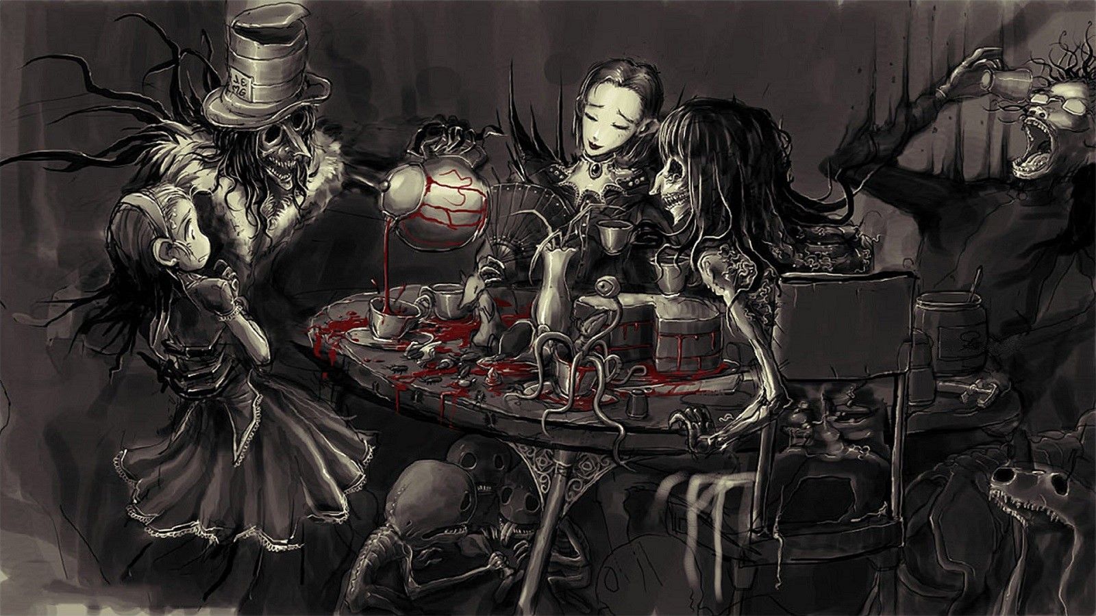Dark Alice In Wonderland Aesthetic
