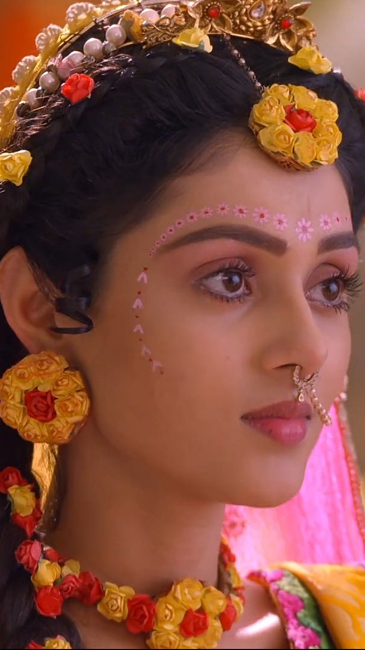 Radha Mallika singh. Radha krishna love, Beautiful girl face, Radha krishna photo