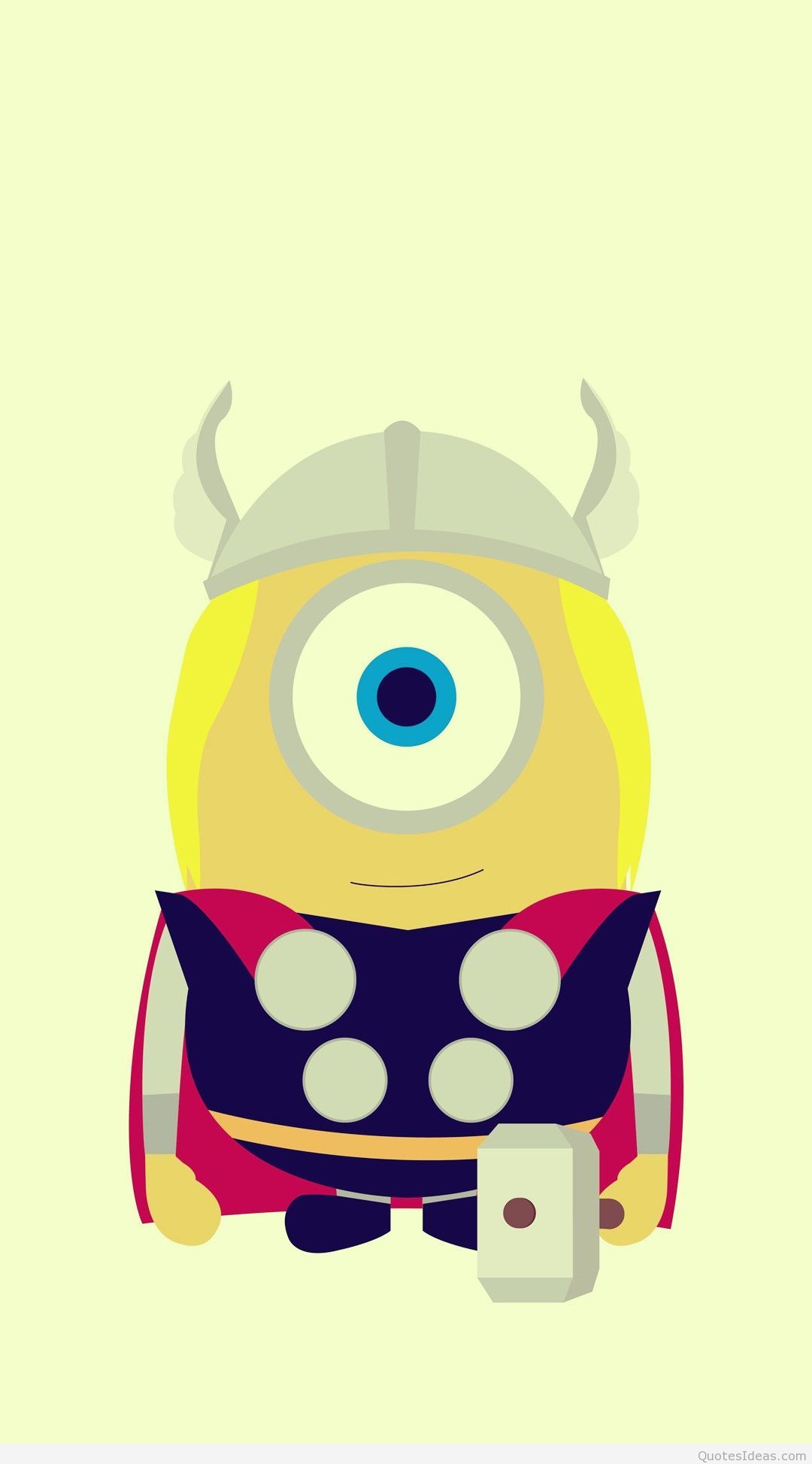 Funny Thor Minion Avengers iPhone 6 Plus Wallpaper HD Wallpaper For iPhone