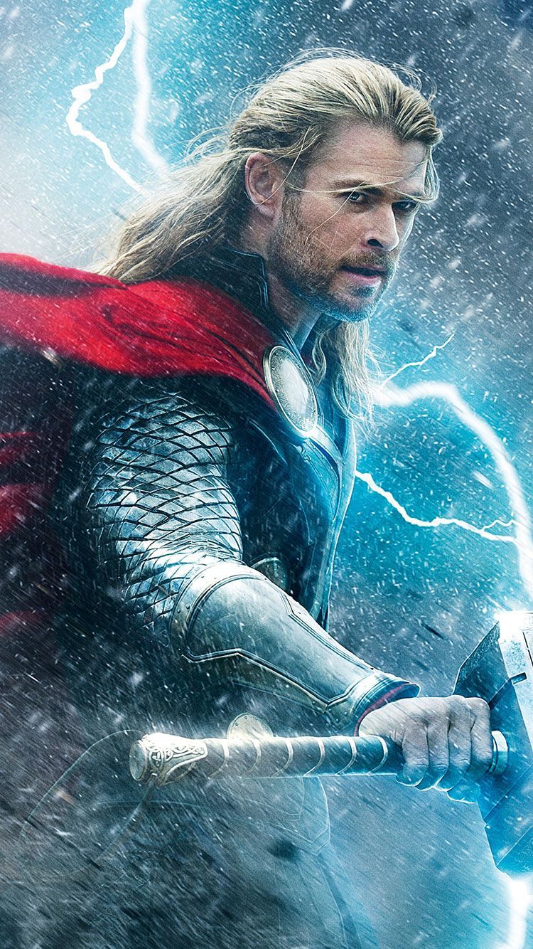 HD Conceptual iPhone Wallpaper. Thor wallpaper, Marvel thor, Superhero
