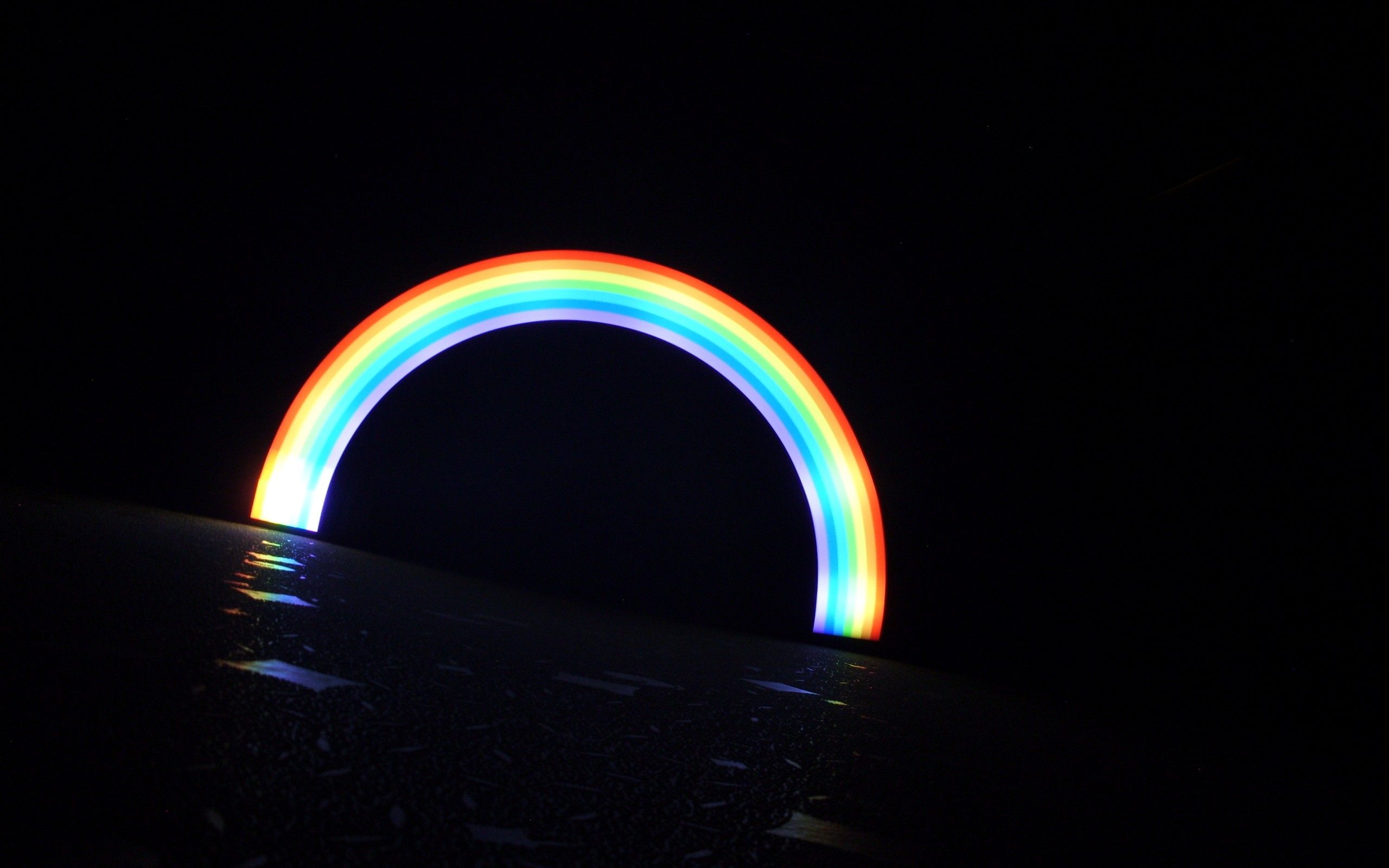 Rainbow LED Wallpaper