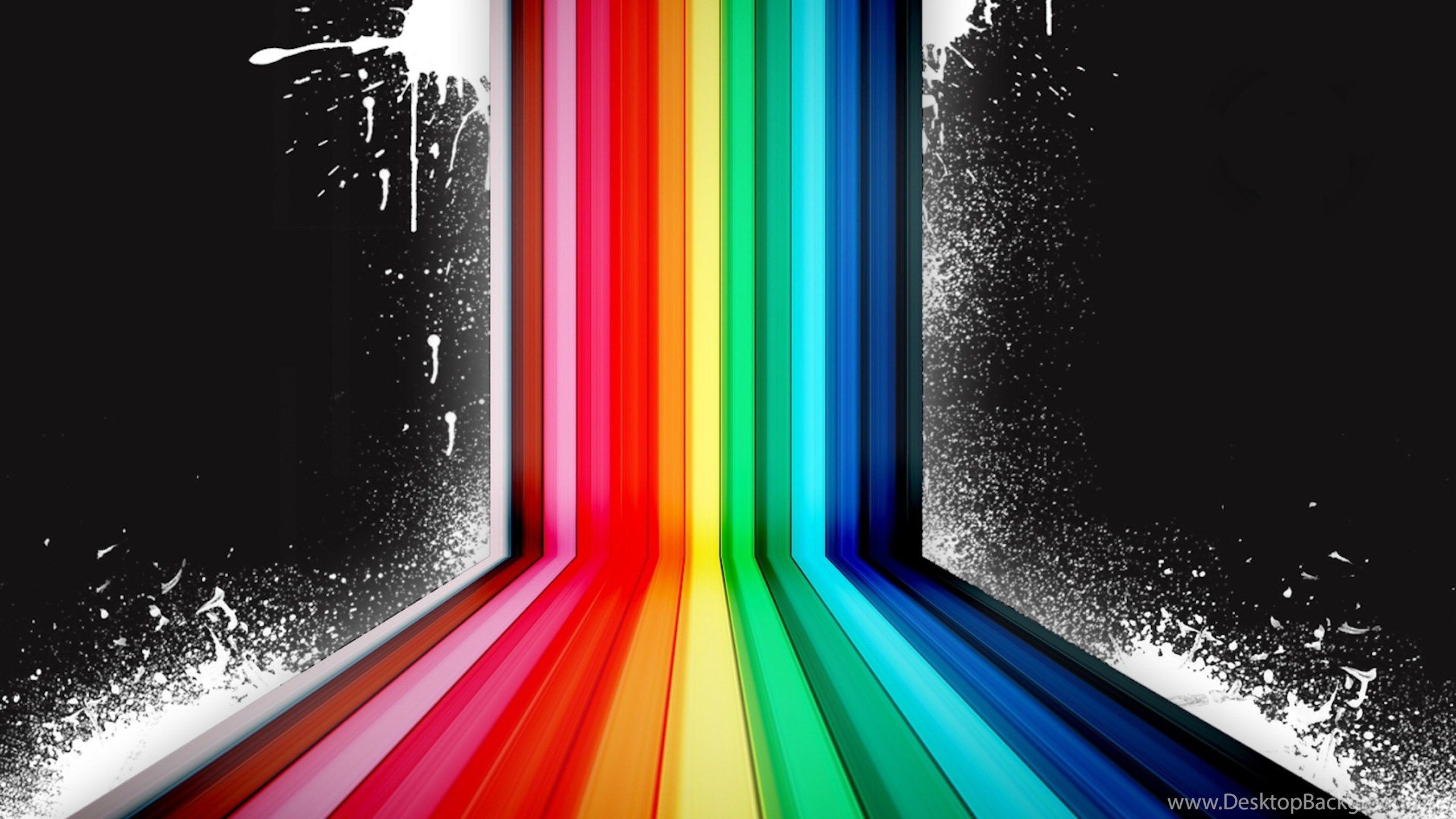 Rainbow PC Background