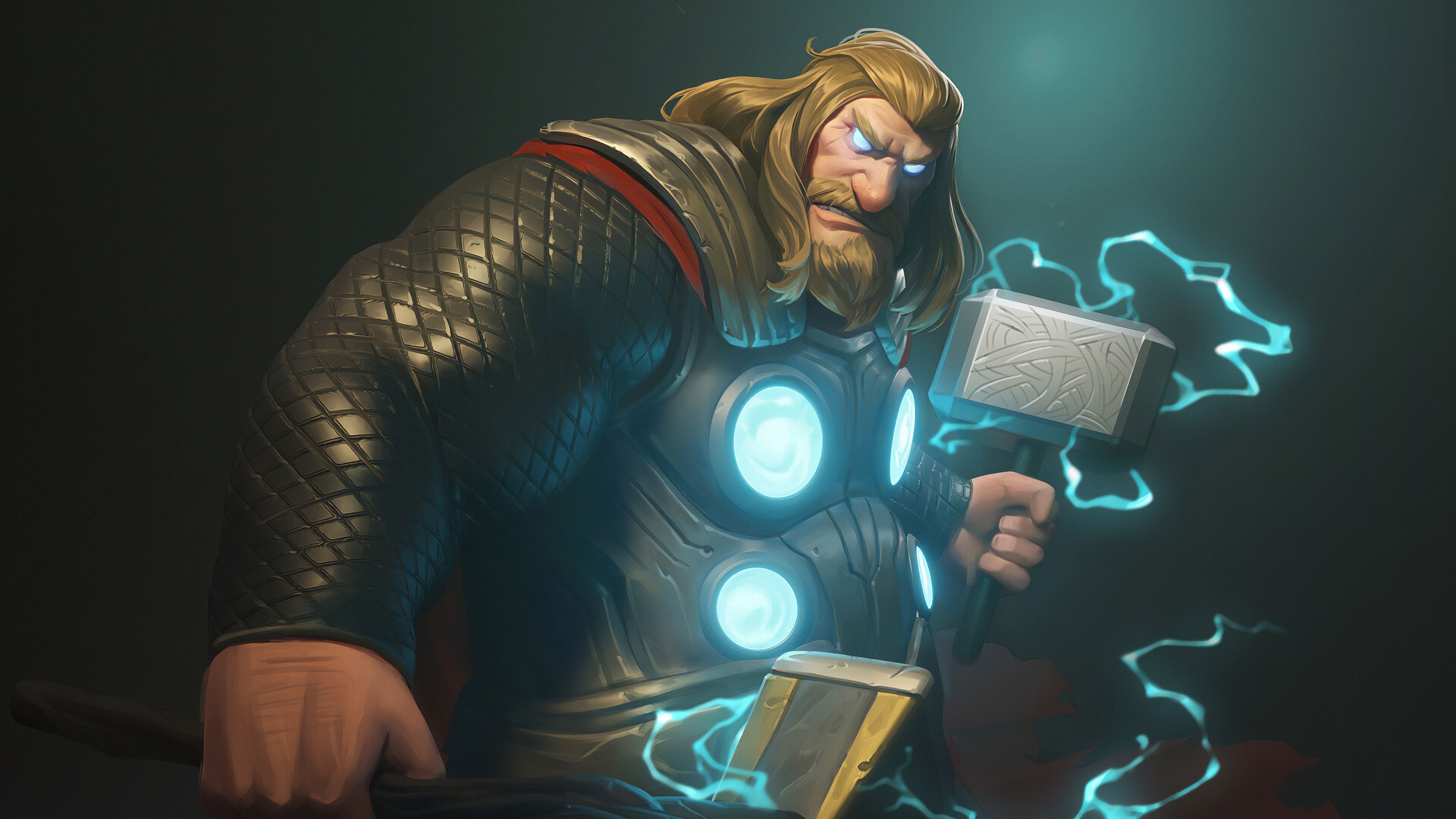 Fat Thor Wallpaper
