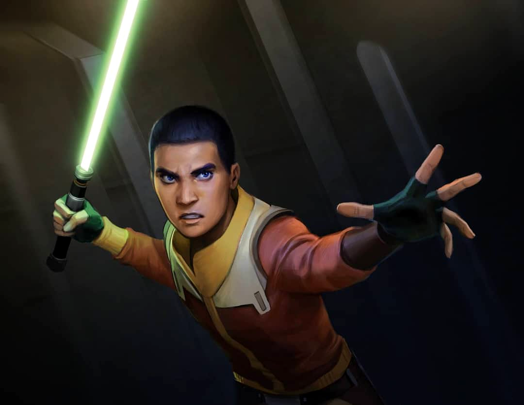 Ezra Bridger Lightsaber Wallpapers - Wallpaper Cave