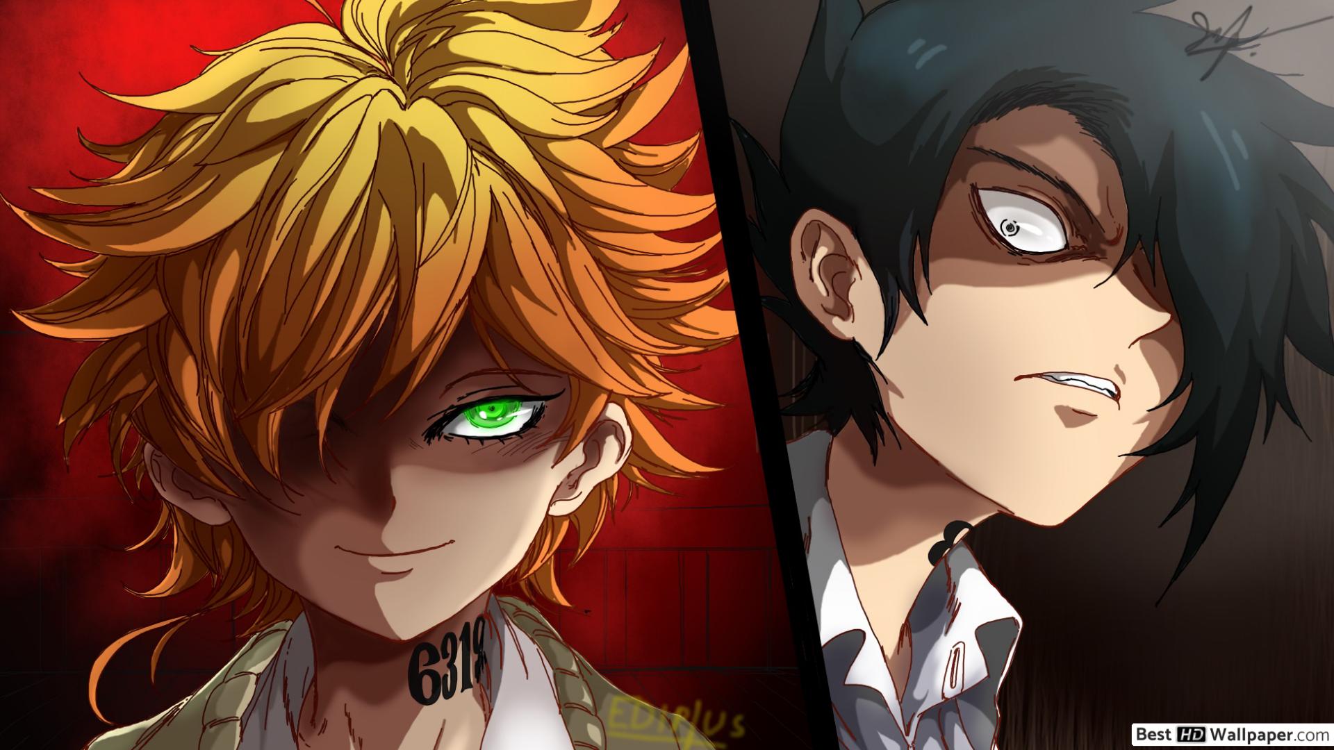 The Promised Neverland & Ray Collab HD wallpaper download