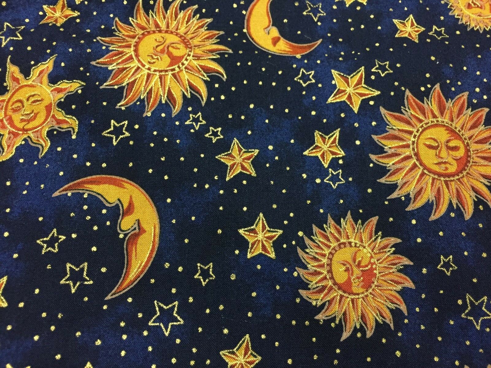 Hippie Sun and Moon Wallpaper