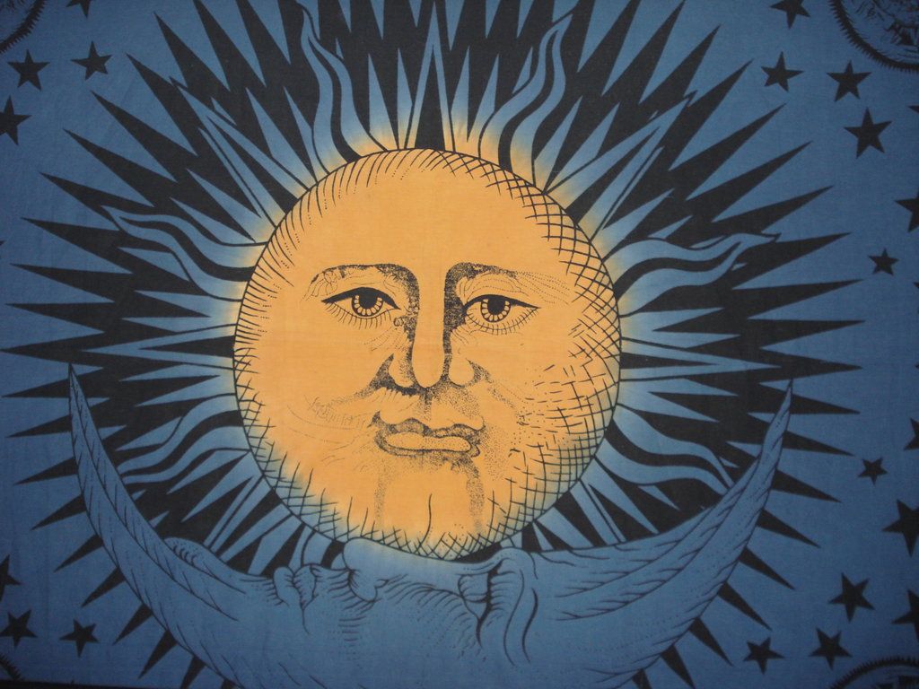 Sun and Moon Wallpaper