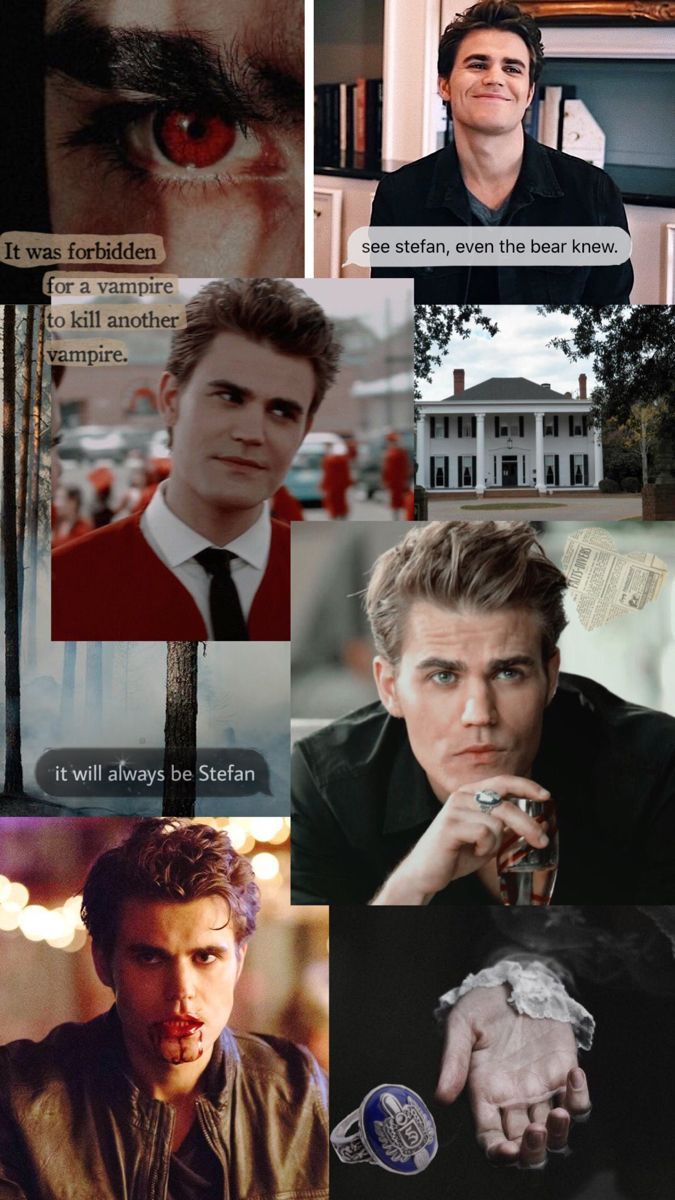 Stefan Salvatore- aesthetic wallpaper. Vampire diaries funny, Vampire diaries guys, Chris wood vampire diaries