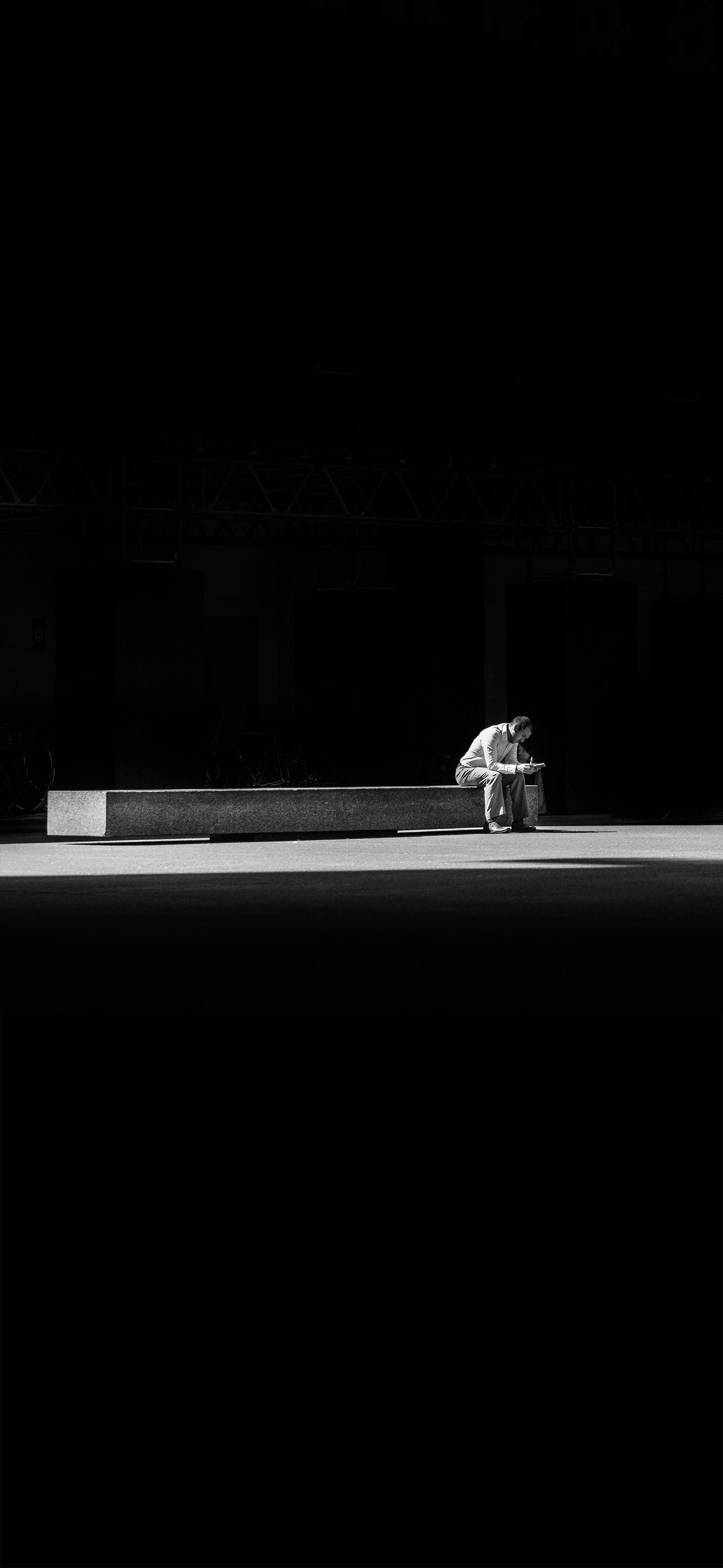 Guy sitting alone. Dark wallpaper, Wallpaper, Still photography