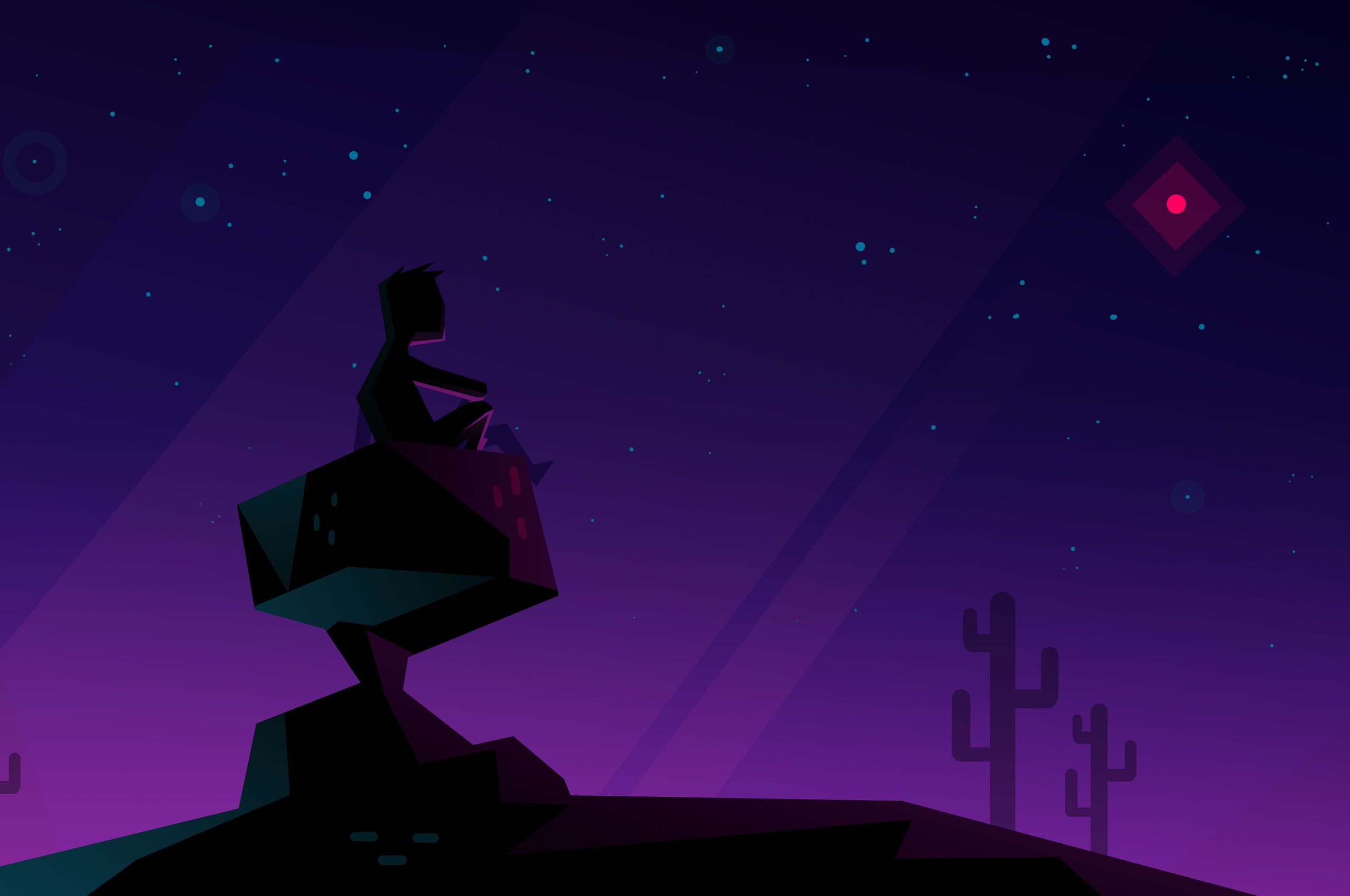 Kid Alone Sitting On Stone Chromebook Pixel HD 4k Wallpaper, Image, Background, Photo and Picture