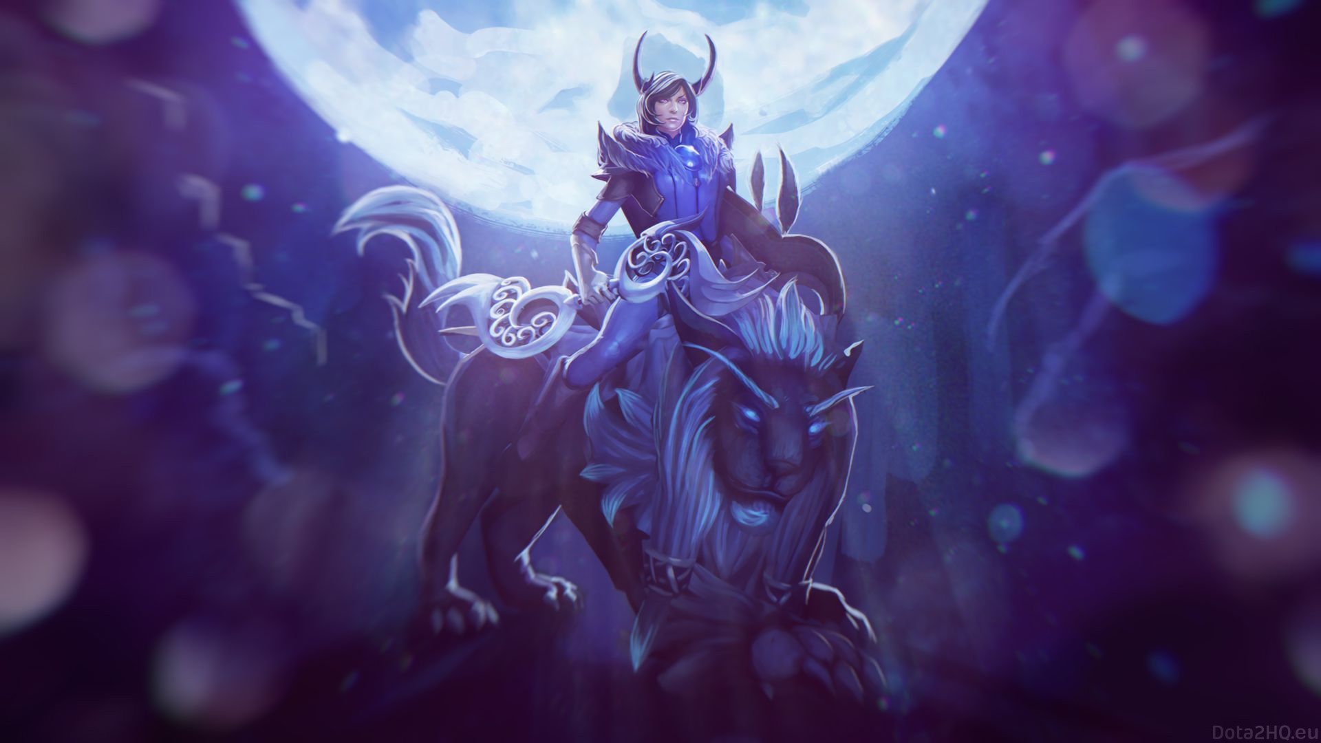 luna #dota 2 wallpaper. วอลเปเปอร์โทรศัพท์