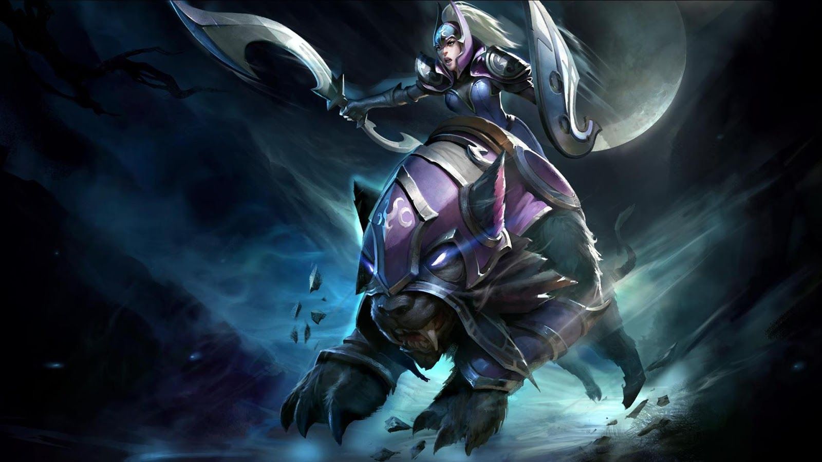 Luna Dota Wallpapers Wallpaper Cave