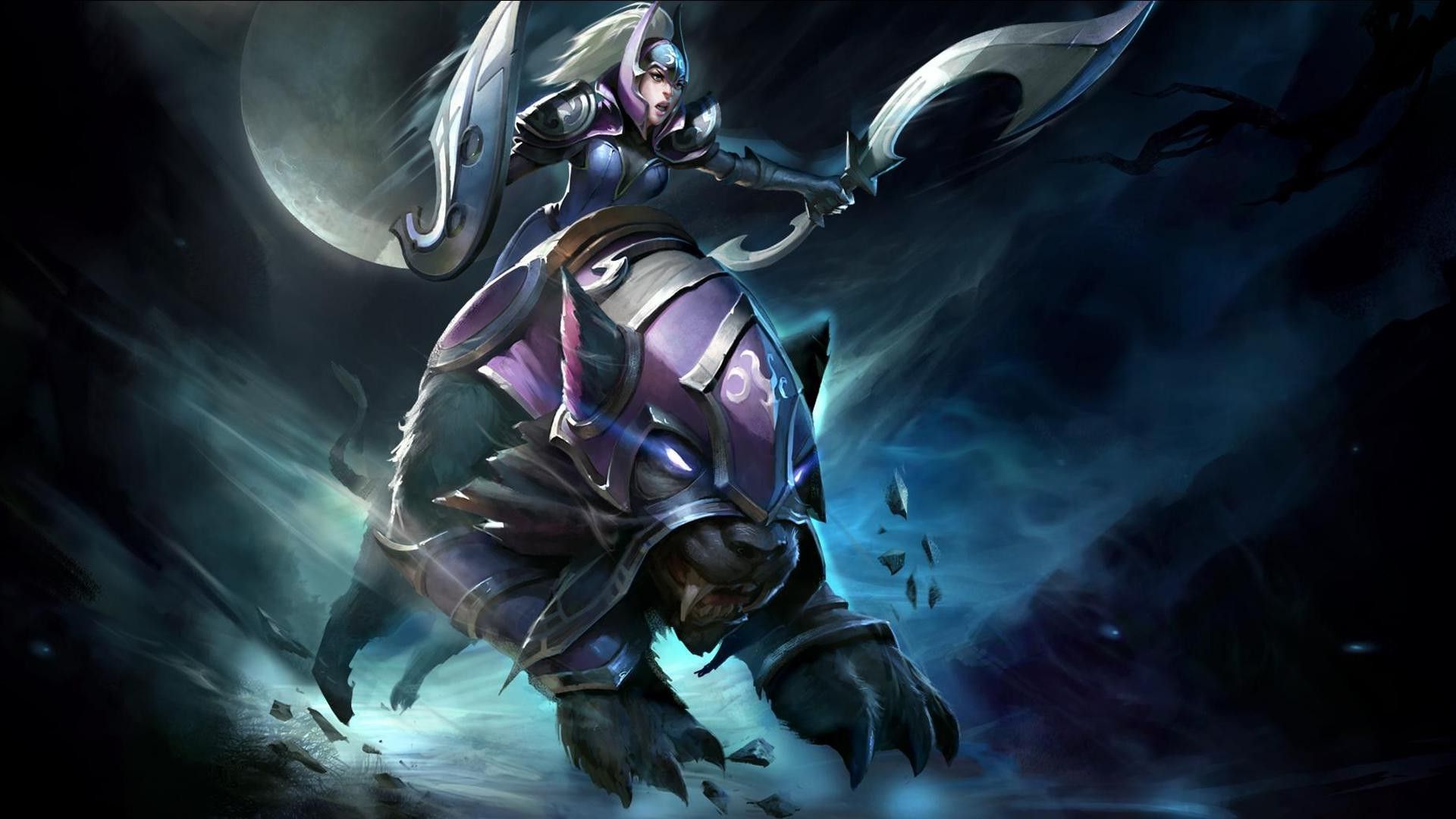 Dota Luna Wallpaper HD / Desktop and Mobile Background