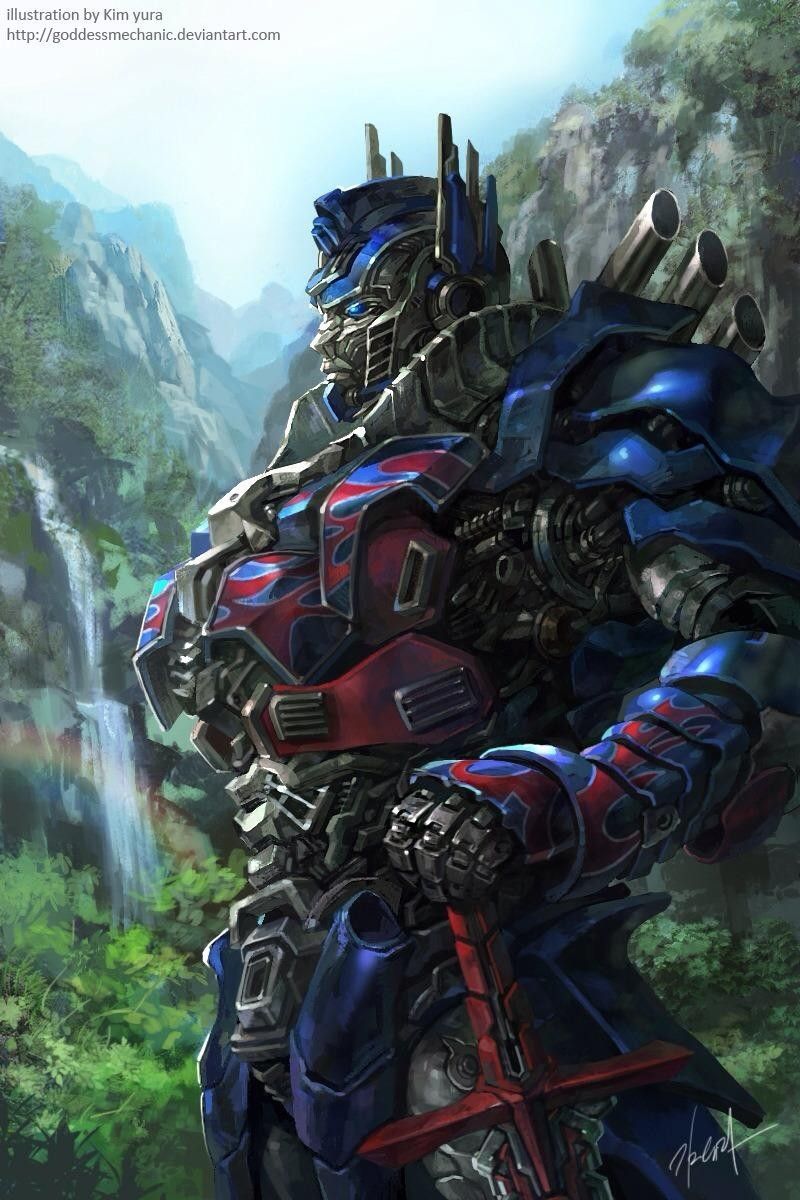 Gorgeous Fan Art. Optimus prime wallpaper transformers, Optimus prime art, Transformers autobots