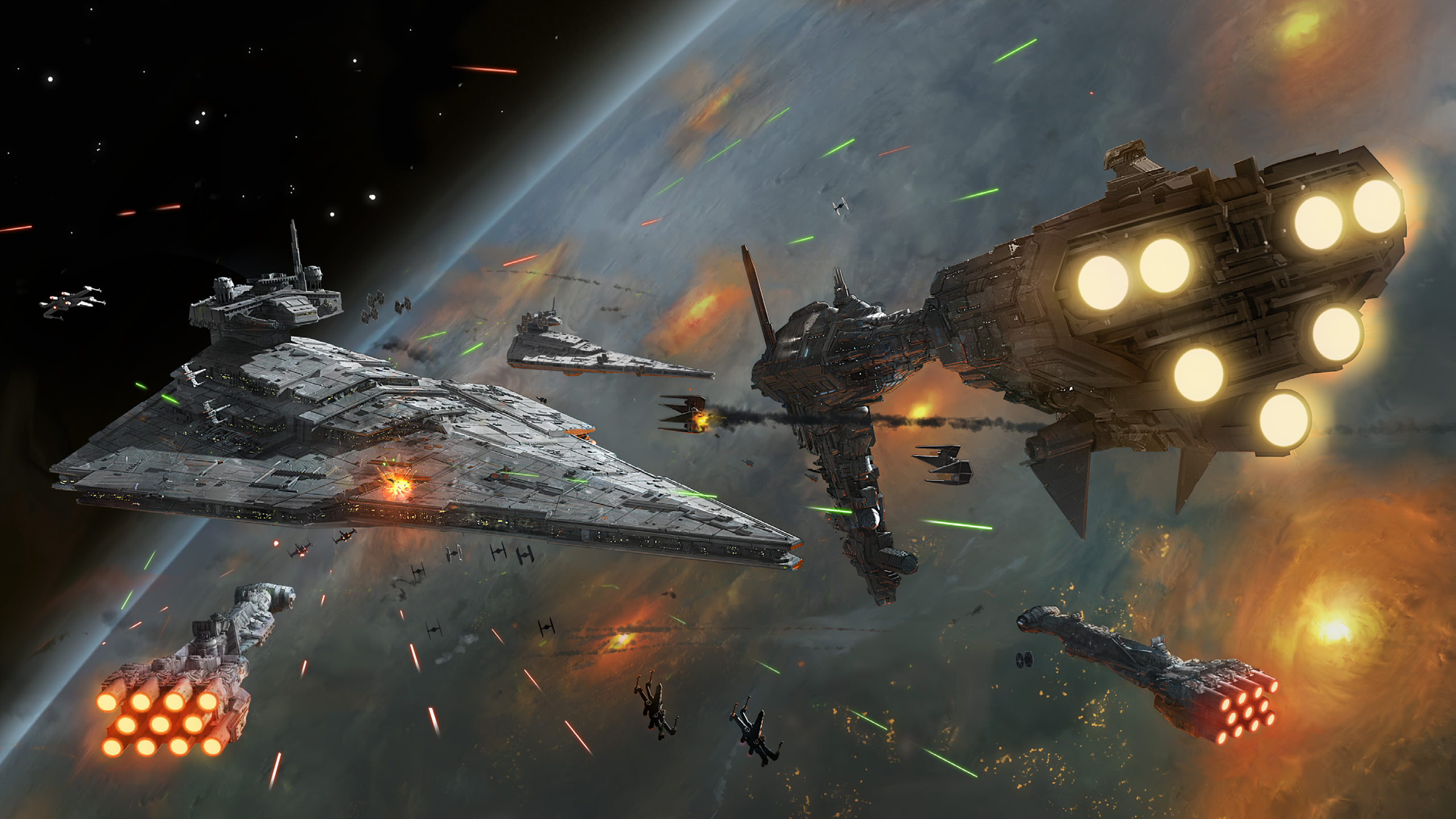 An eclectic collection of background. Star wars ships, Star wars image, Star wars