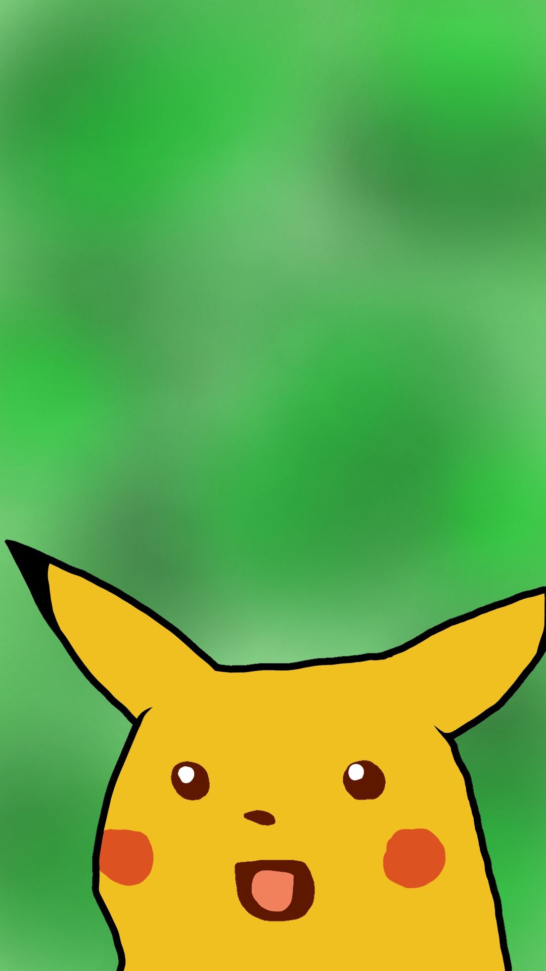 Download Smug Pikachu Meme PFP Wallpaper