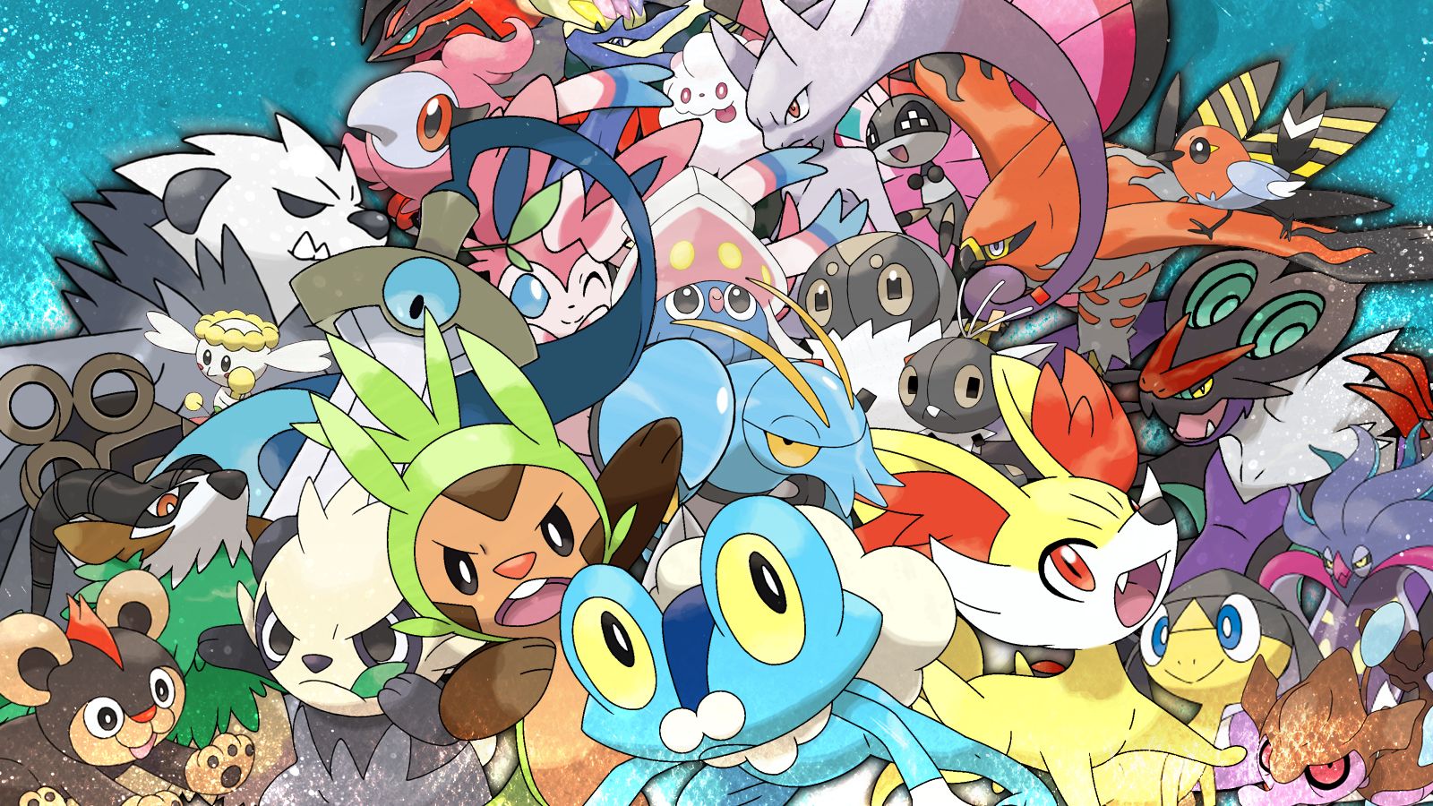 Free download All 6th Gen Revealed Pokemon Wallpapers by KuraiNight on 1600...