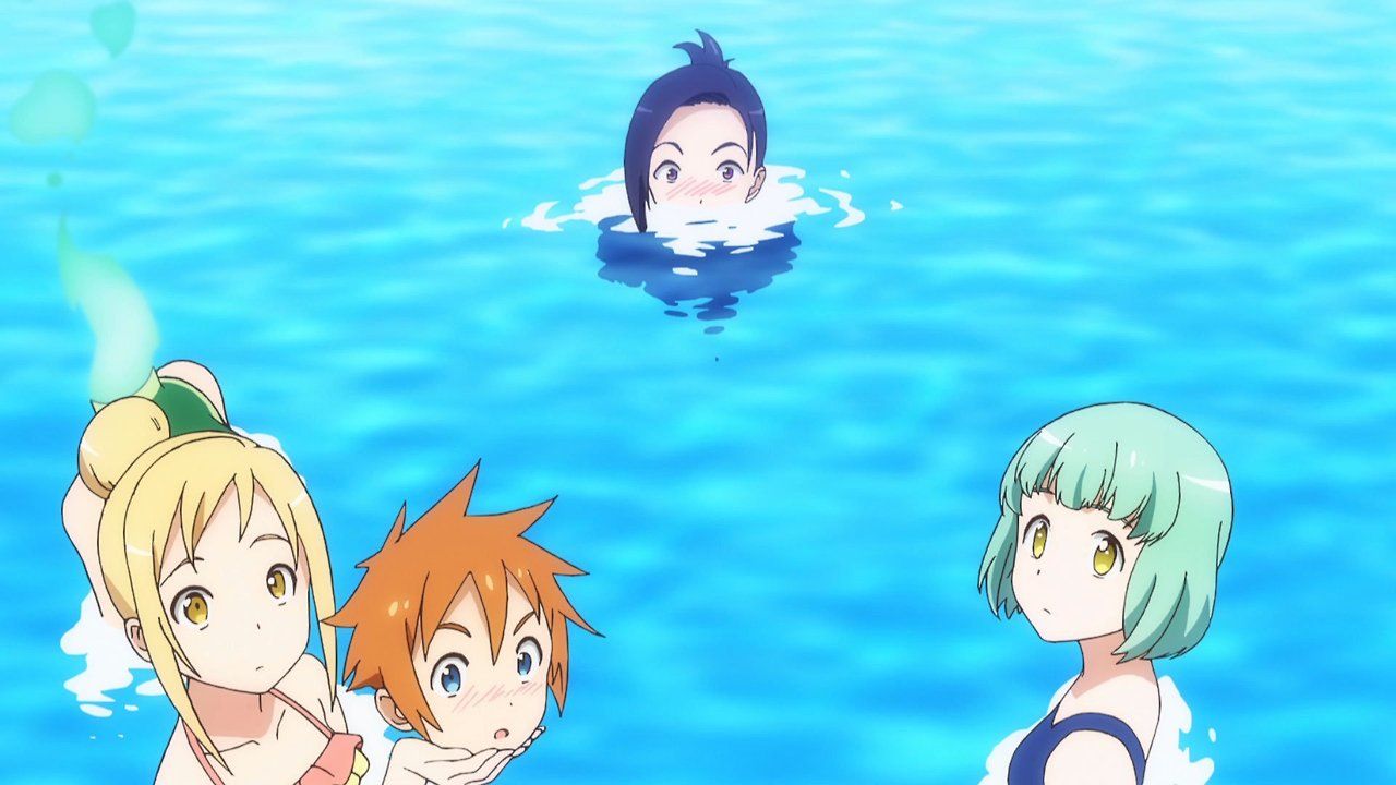 Demi Chan Wa Kataritai, Hikari Takanashi, Kyōko Machi, Sakie Satō Y Yuki Kusakabe. Anime, Kawaii Anime, Interviews With Monster Girls