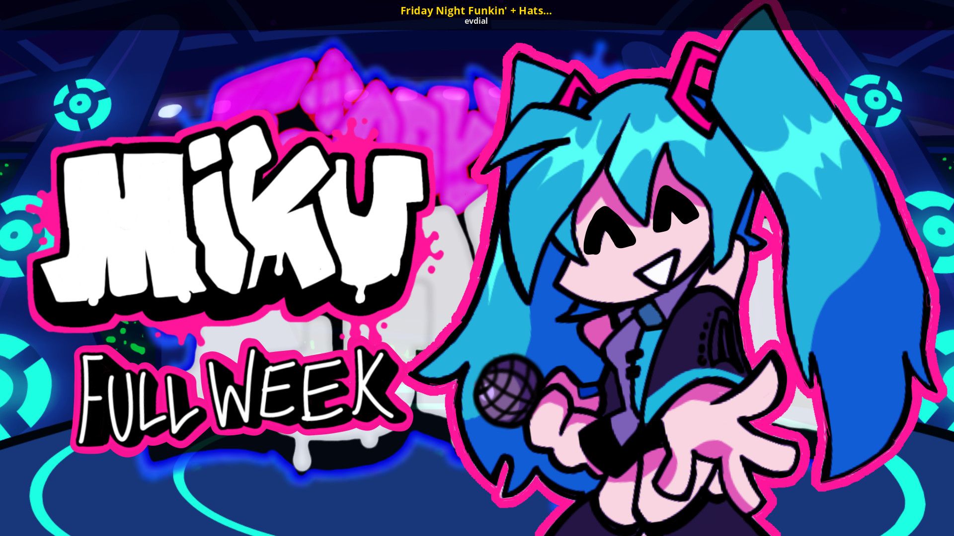 Friday Night Funkin' + Hatsune Miku / FULL WEEK [Friday Night Funkin'] [Mods]