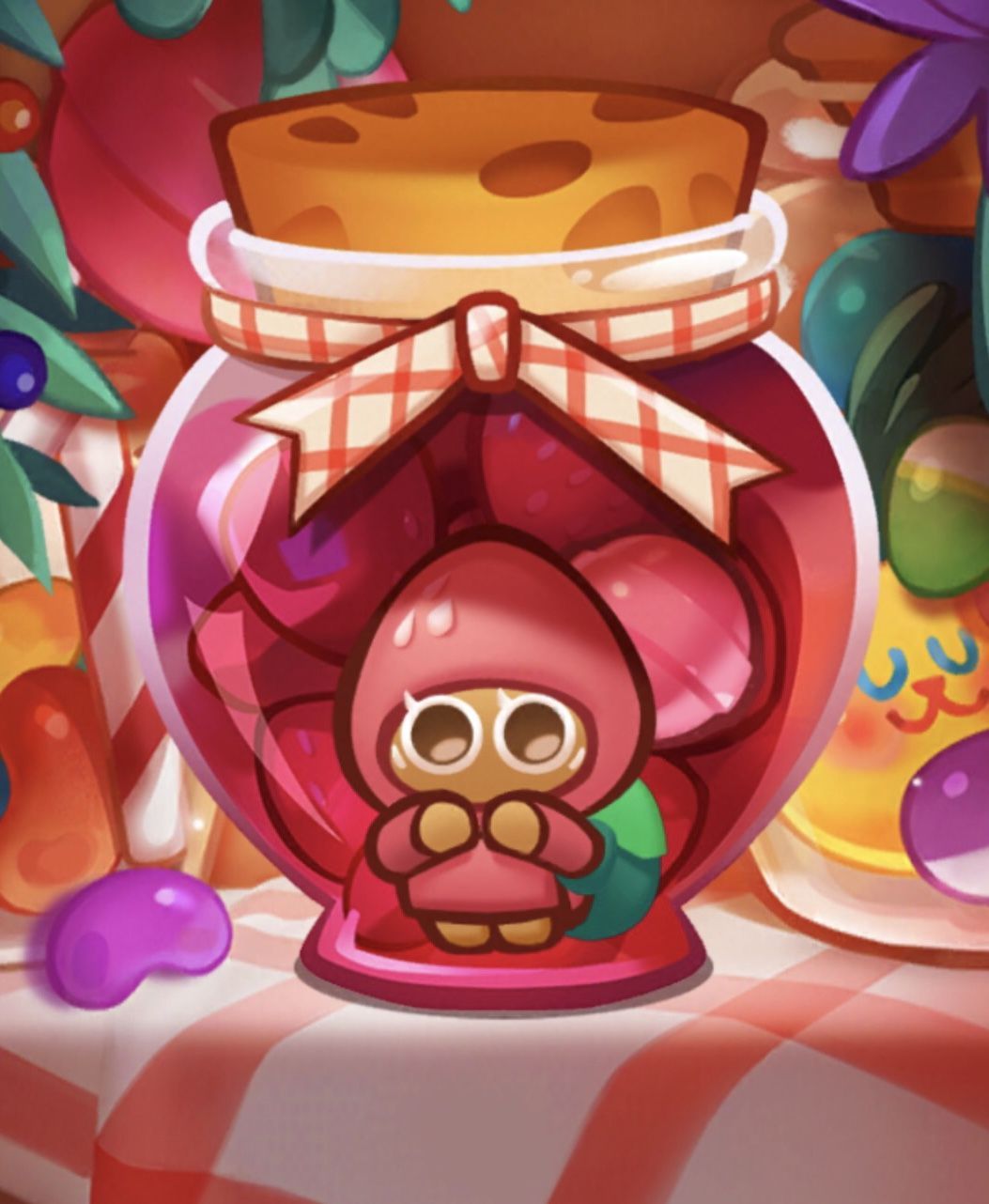 Strawberry Cookie. Strawberry cookies, Cookie run, Anime